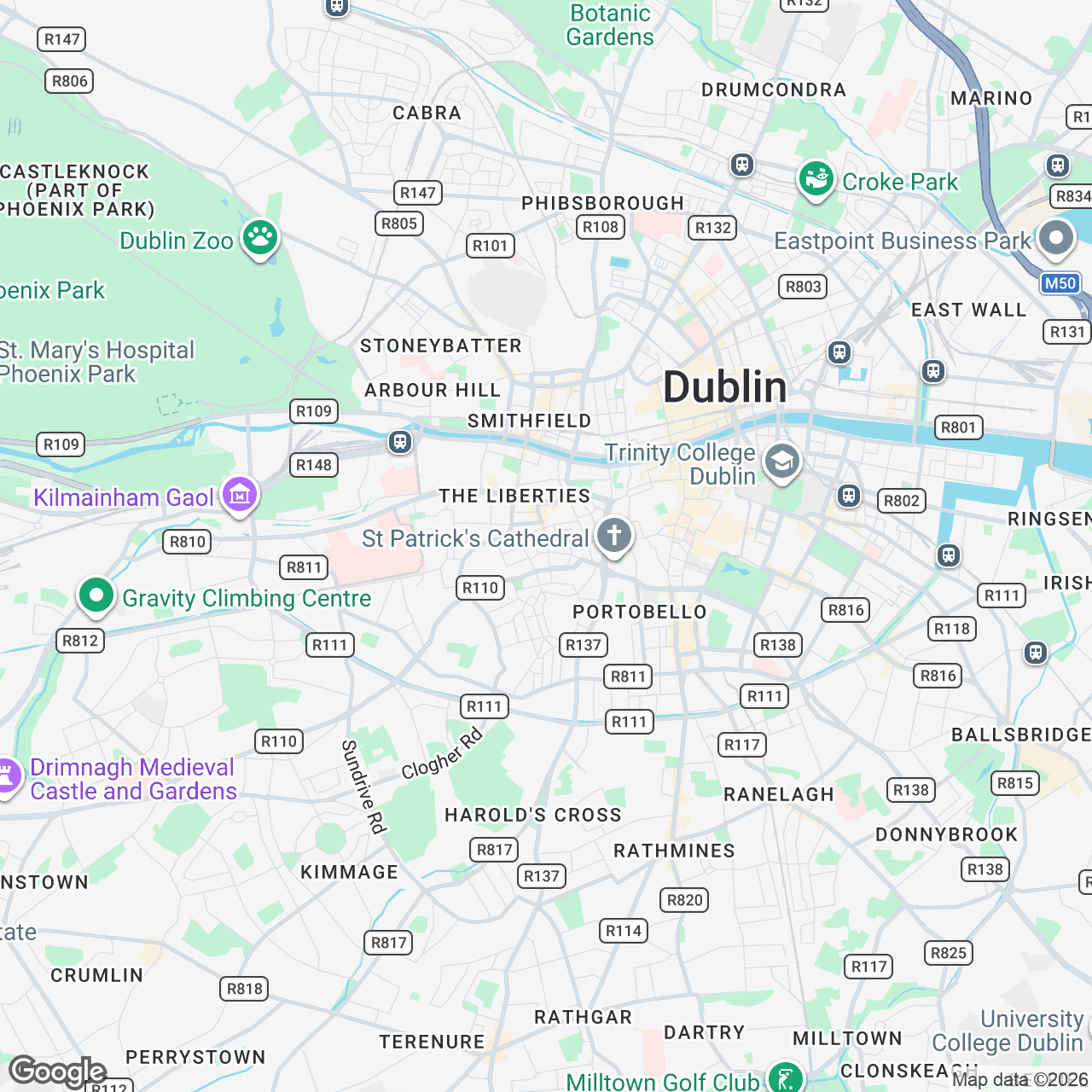 Map: 43 Meath St, Dublin, D08 VF76, IE