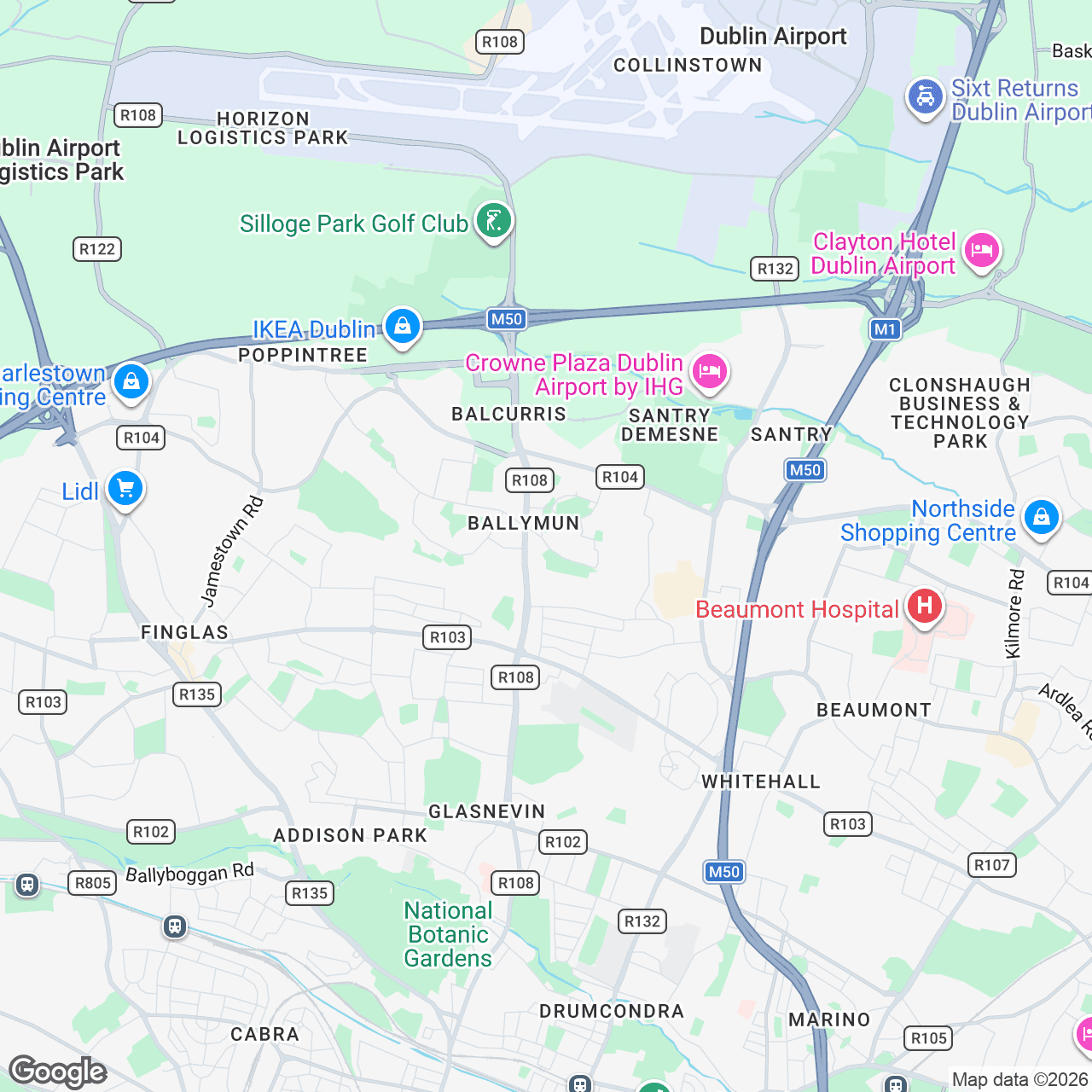 Map: 2a, Civic Plaza, Shangan Rd, Dublin, IE