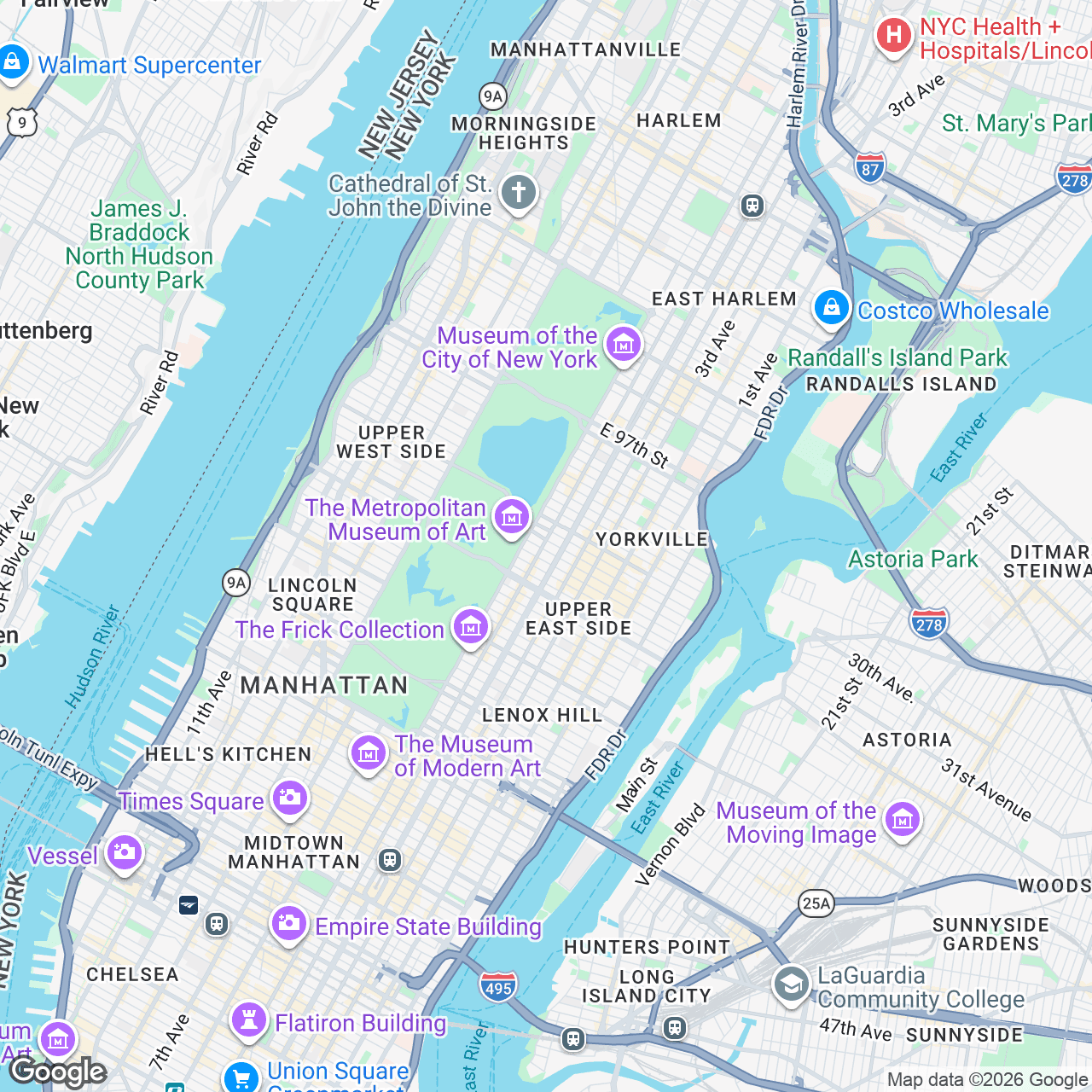 Map: 1113 Madison Ave, New York, New York, 10028, US