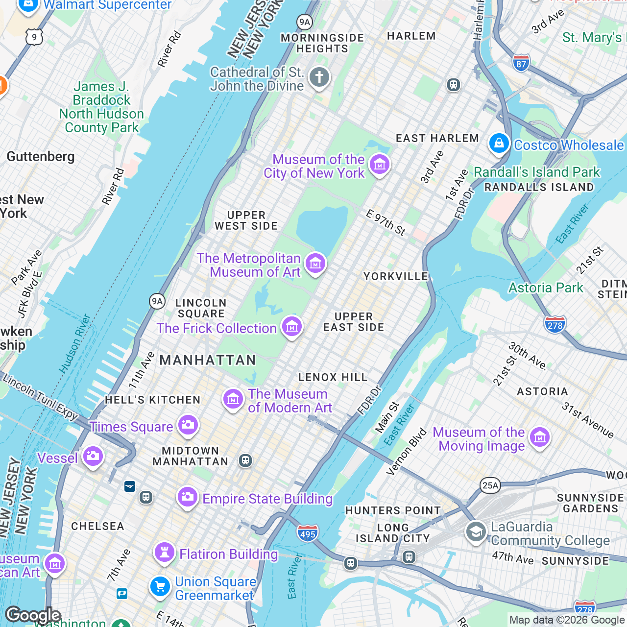 Map: 980 Madison Ave, New York, New York, 10075, US