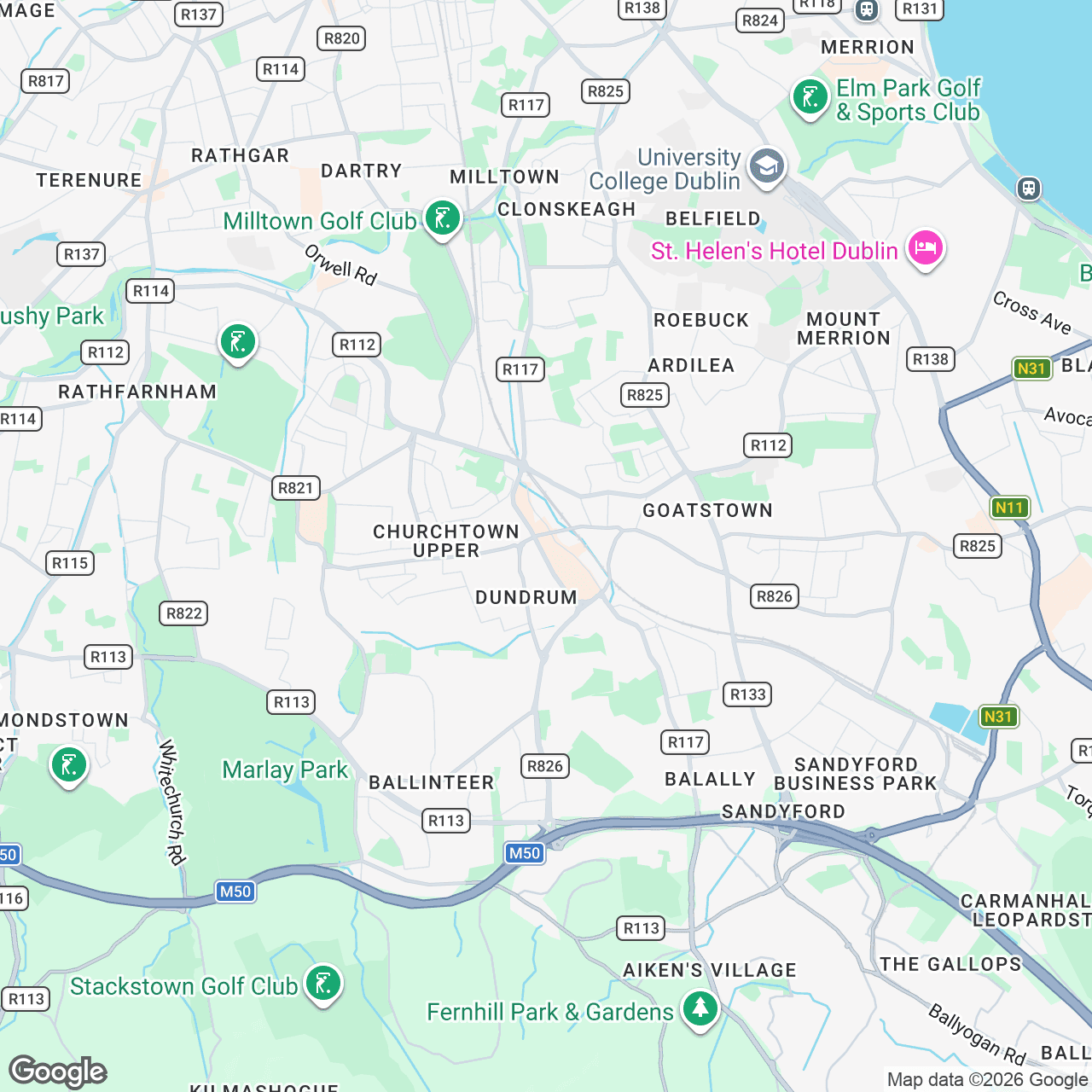 Map: pembroke district dundrum town centre, unit csc, g1, Dublin, D16 TR59, IE