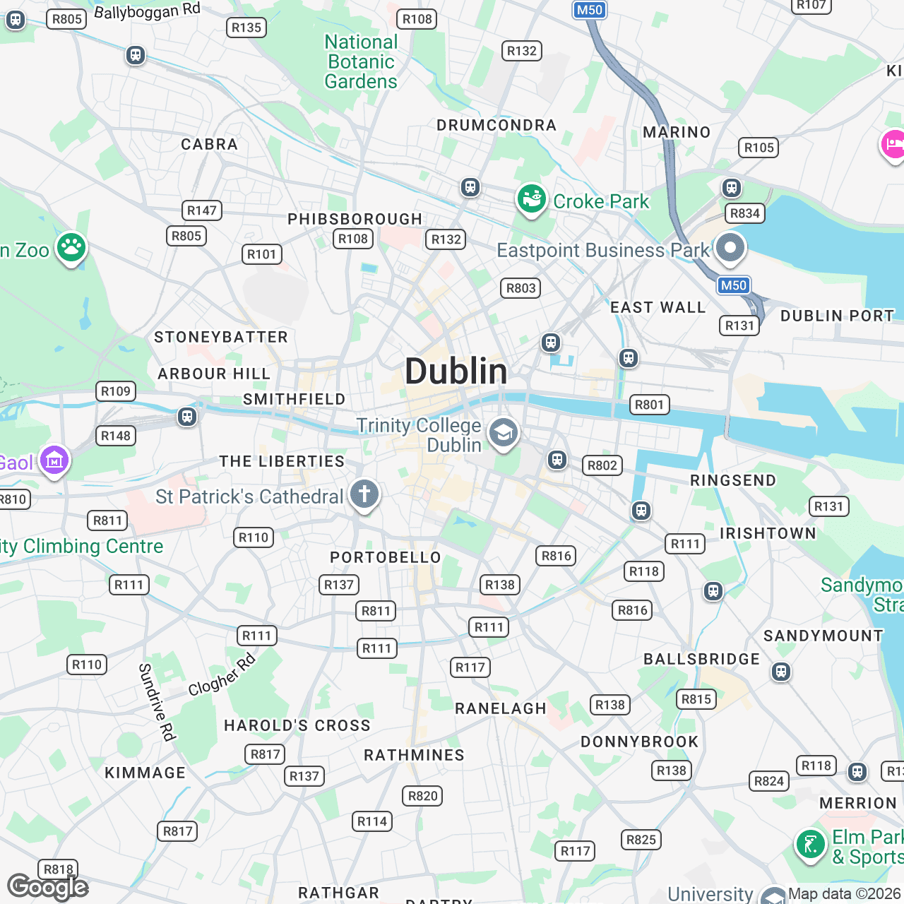 Map: 2 Suffolk St, Dublin 2, D02 KX03, IE