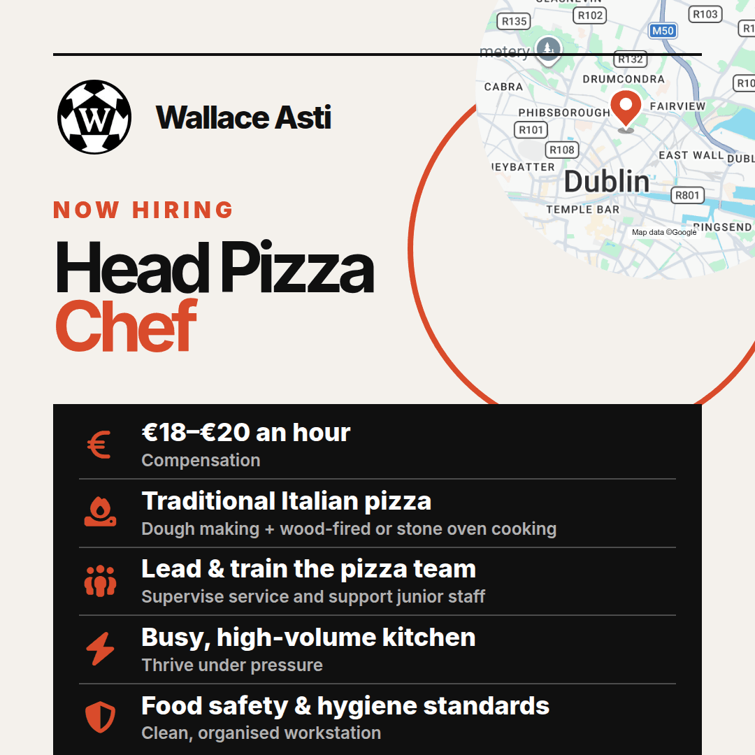 Three Dublin Kitchens Seek Pizza Chefs, slide 3