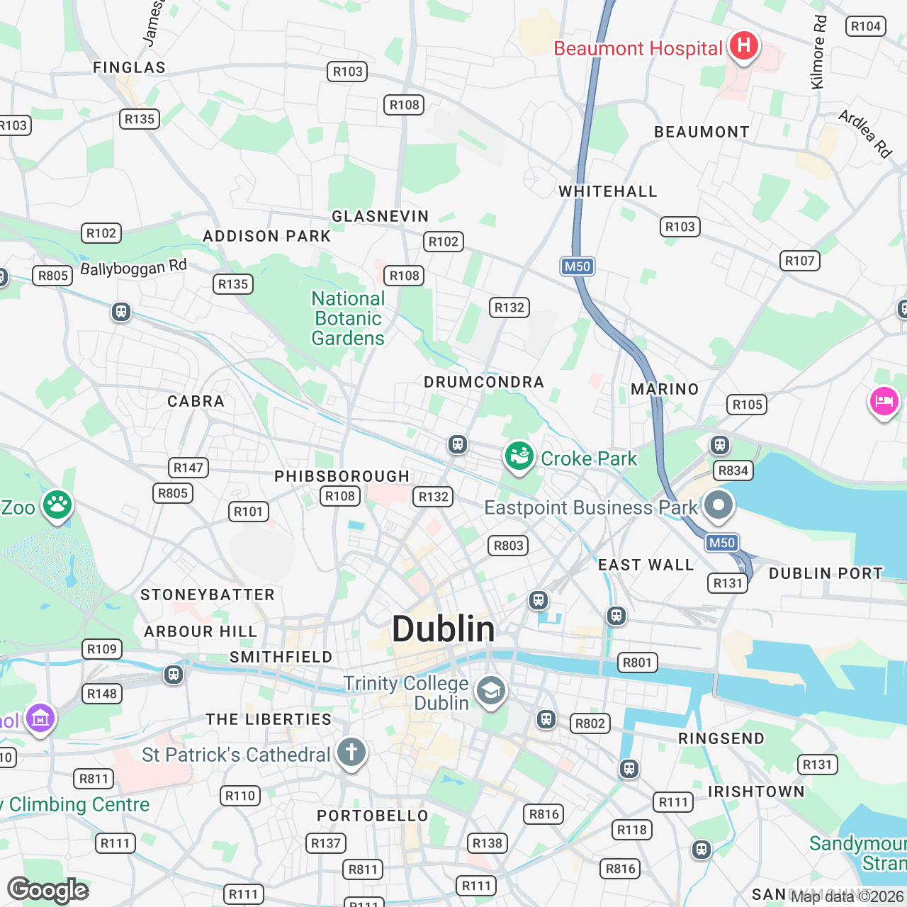 Map: 18 Drumcondra Rd Lower, Dublin 9, D09 VX73, IE