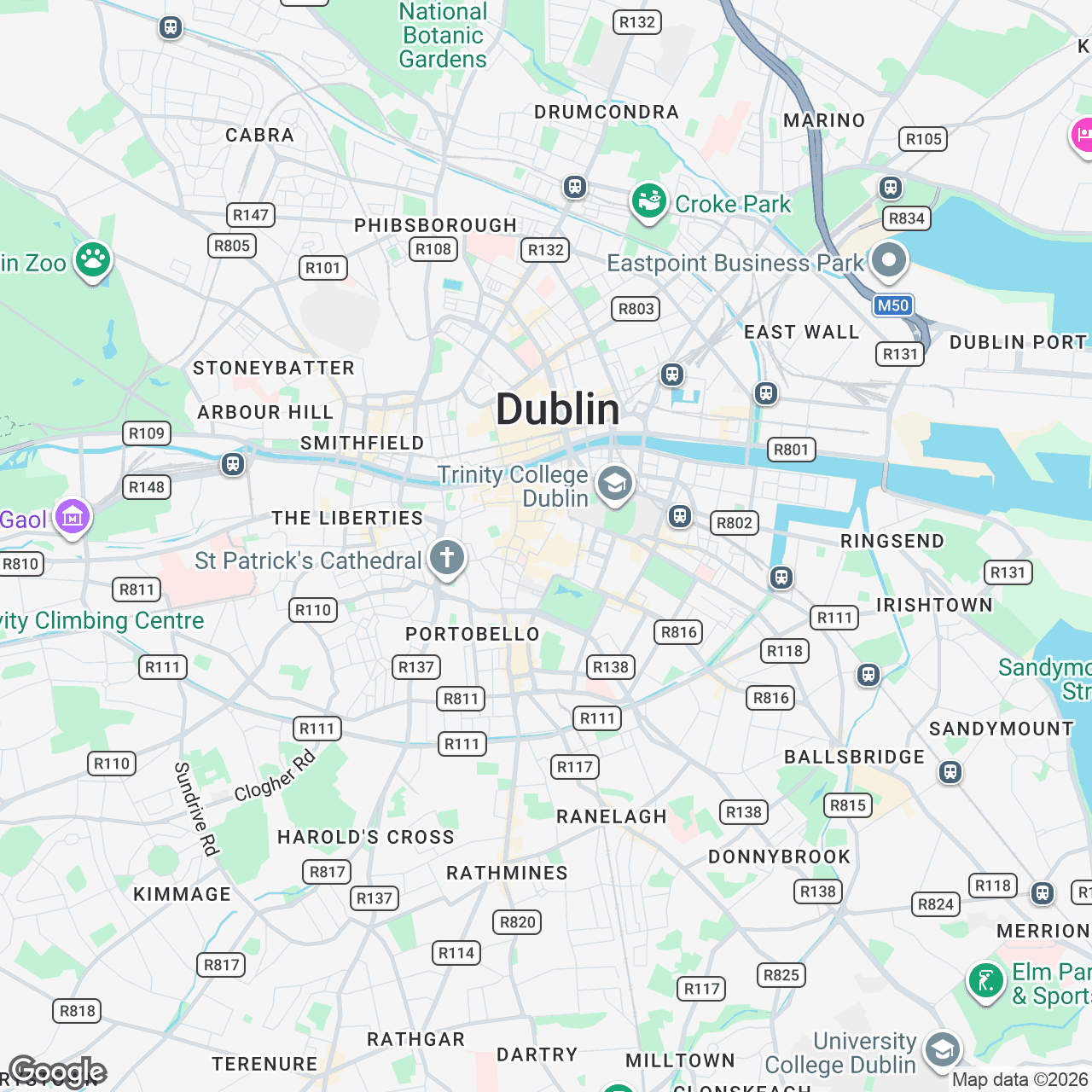 Map: Balfe St, Dublin 2, D02 CH66, IE