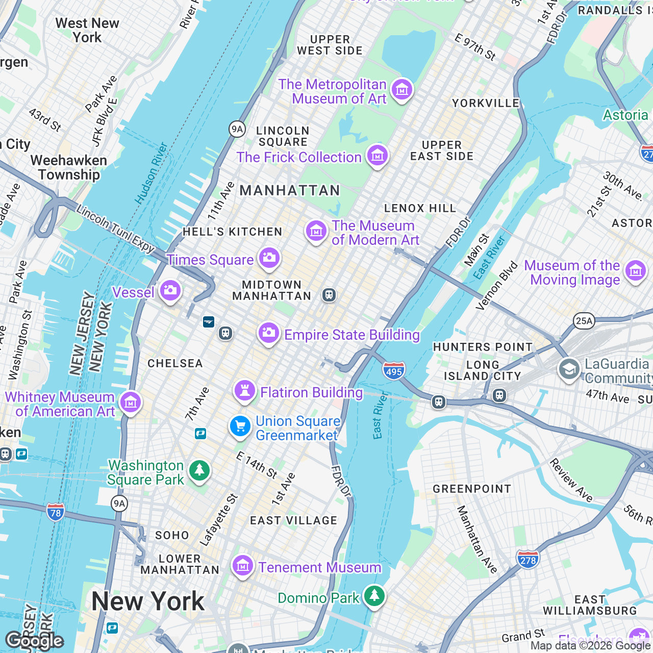 Map: 150 E 42nd St, New York, New York, 10017, US