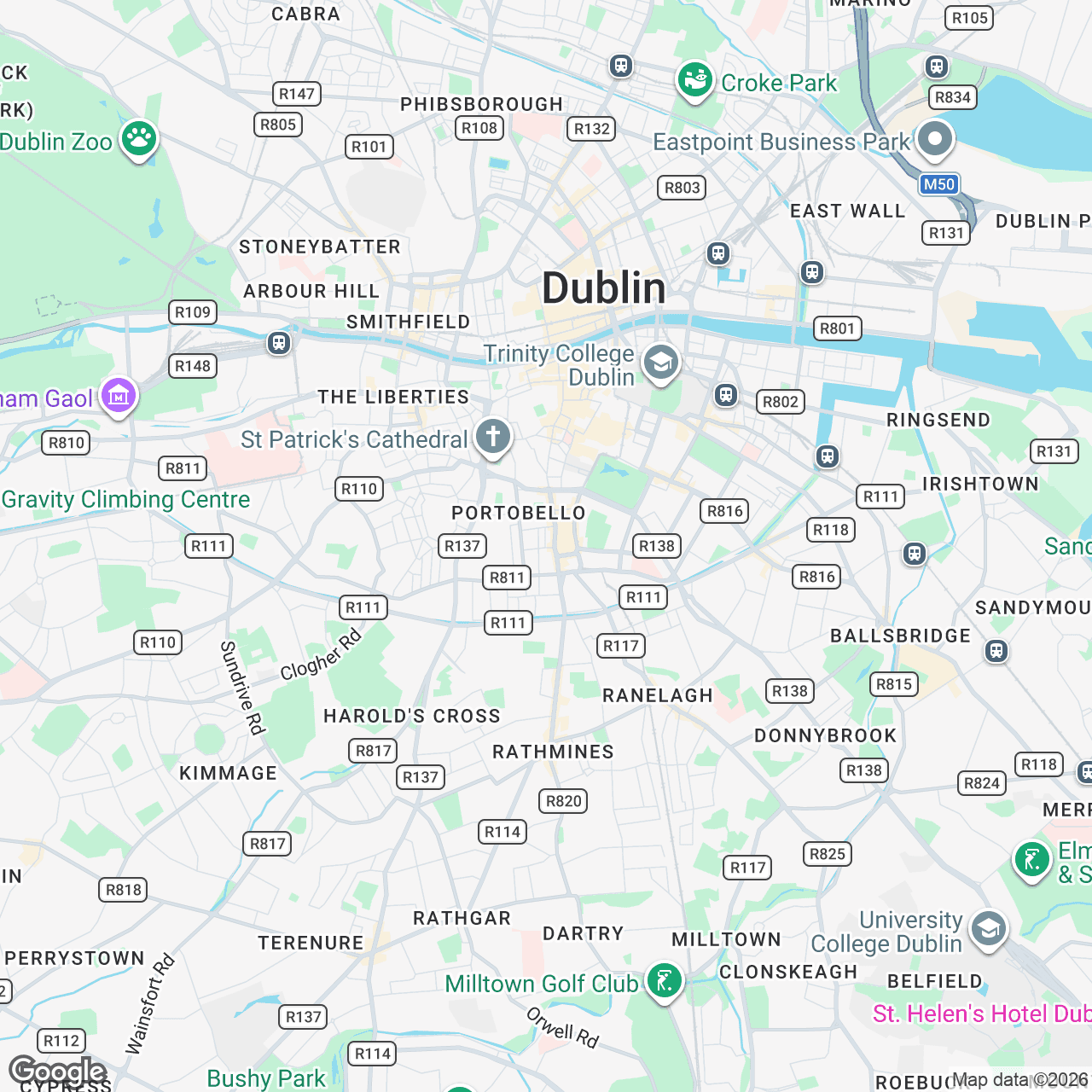 Map: Camden Market 5/6, Dublin 8, D08 FYK8, IE