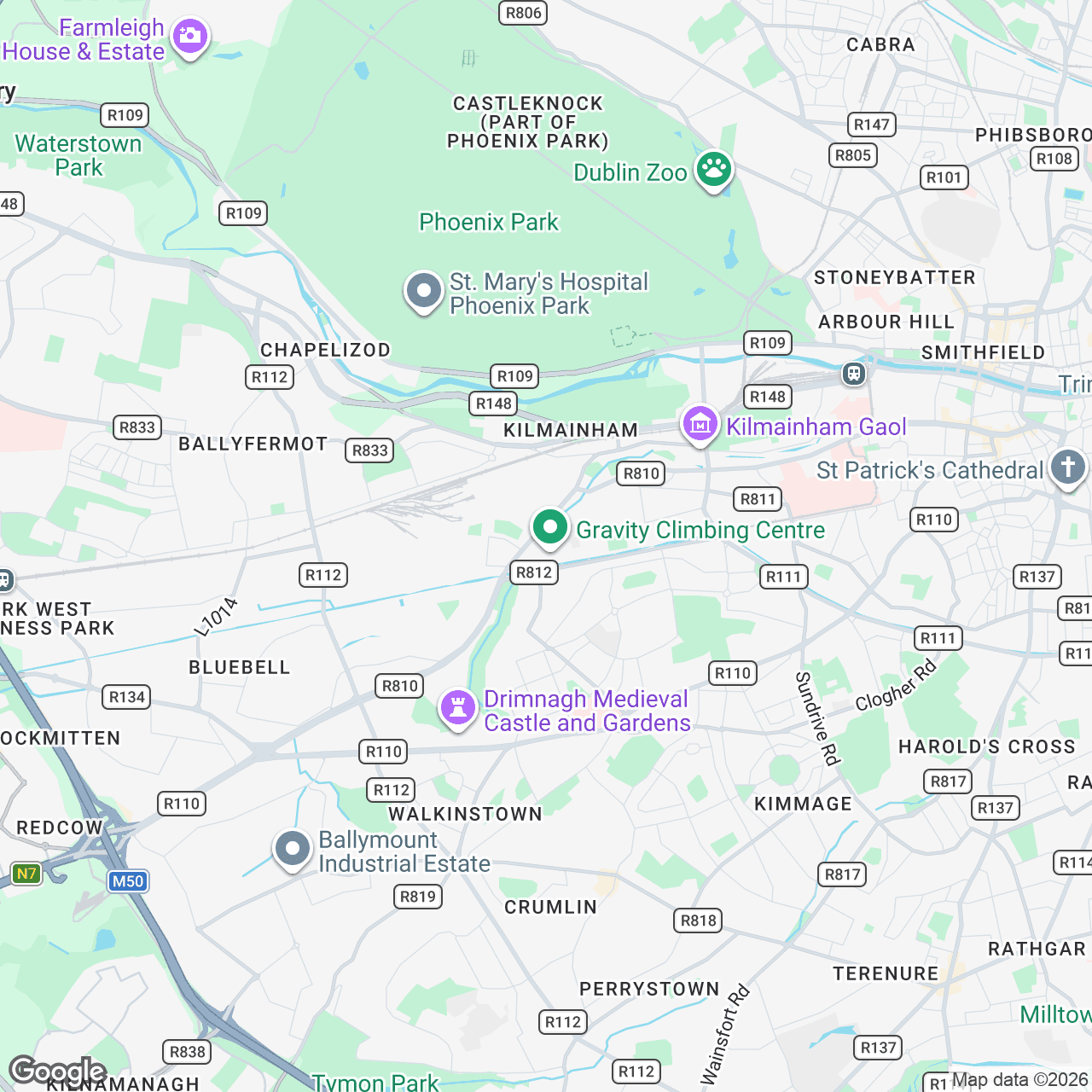 Map: Goldenbridge Estate, Tyrconnell Rd, Dublin, D08 HF68, IE