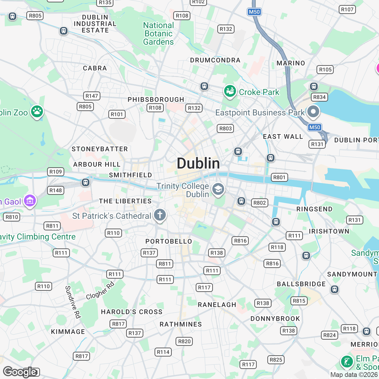 Map: 14a Crown Alley, Dublin, D02 RX36, IE