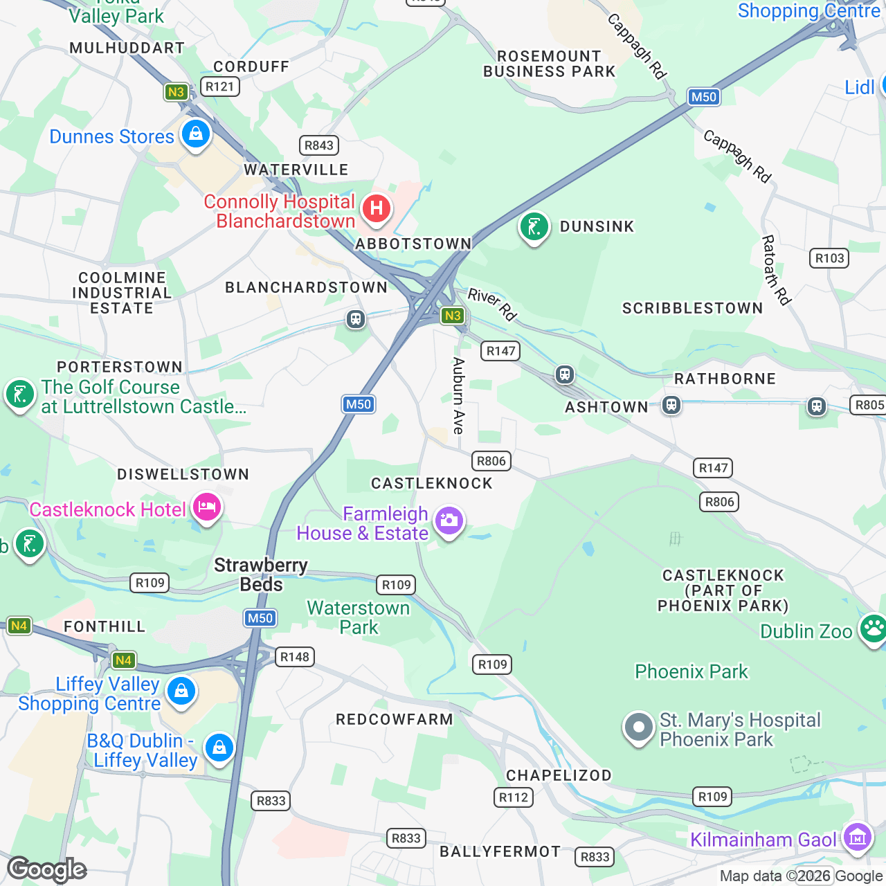 Map: Ashleigh Centre, Main Street, Dublin 15, D15 H64K, IE