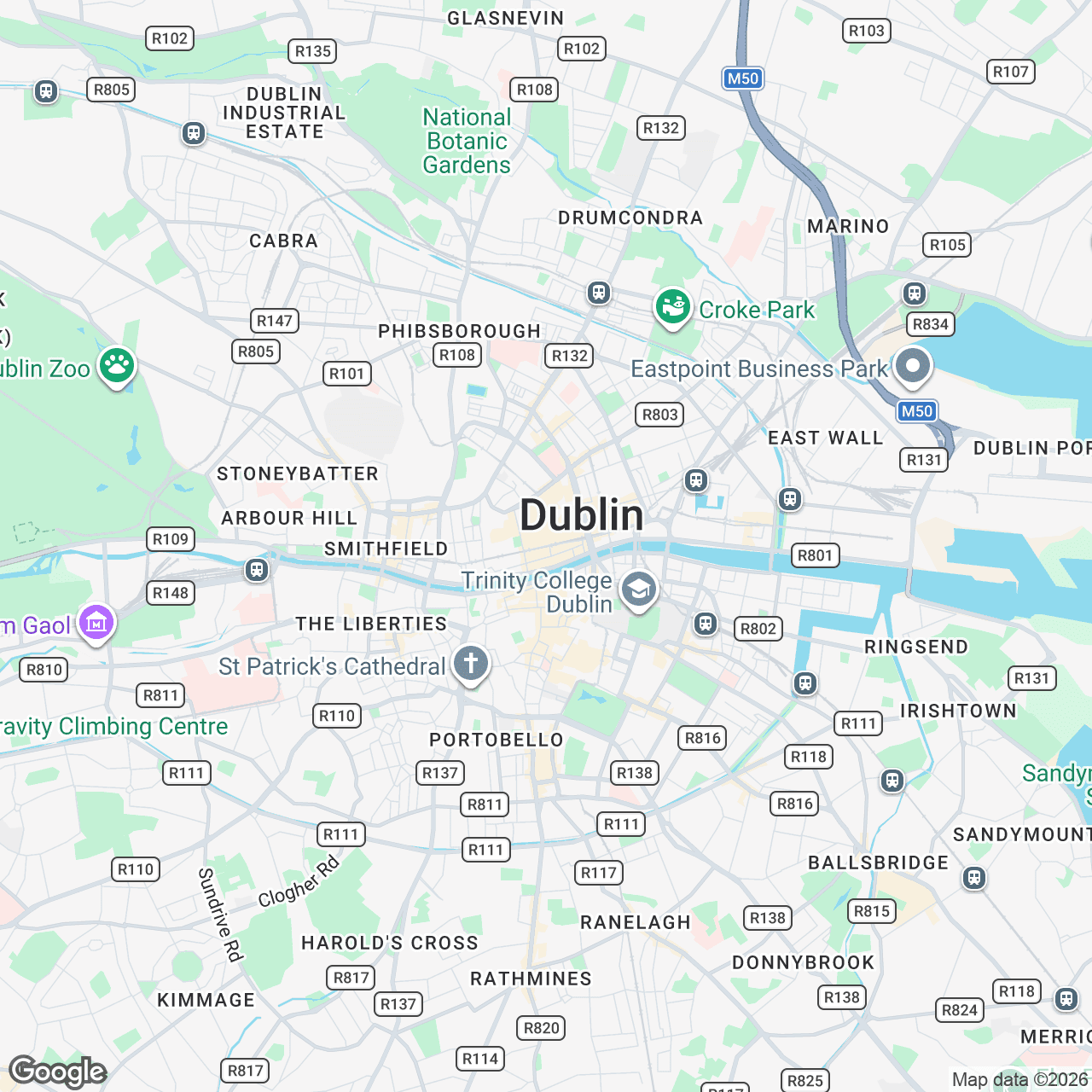 Map: 38 Abbey Street Upper, Dublin 1, D01 A489, IE