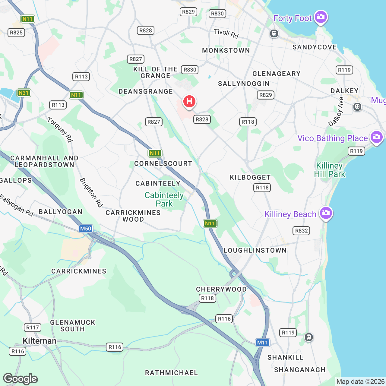 Map: Johnstown Rd, Dublin, IE