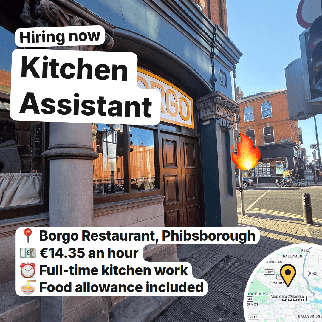 Three Kitchen Support Roles Open Across Dublin, slide 4