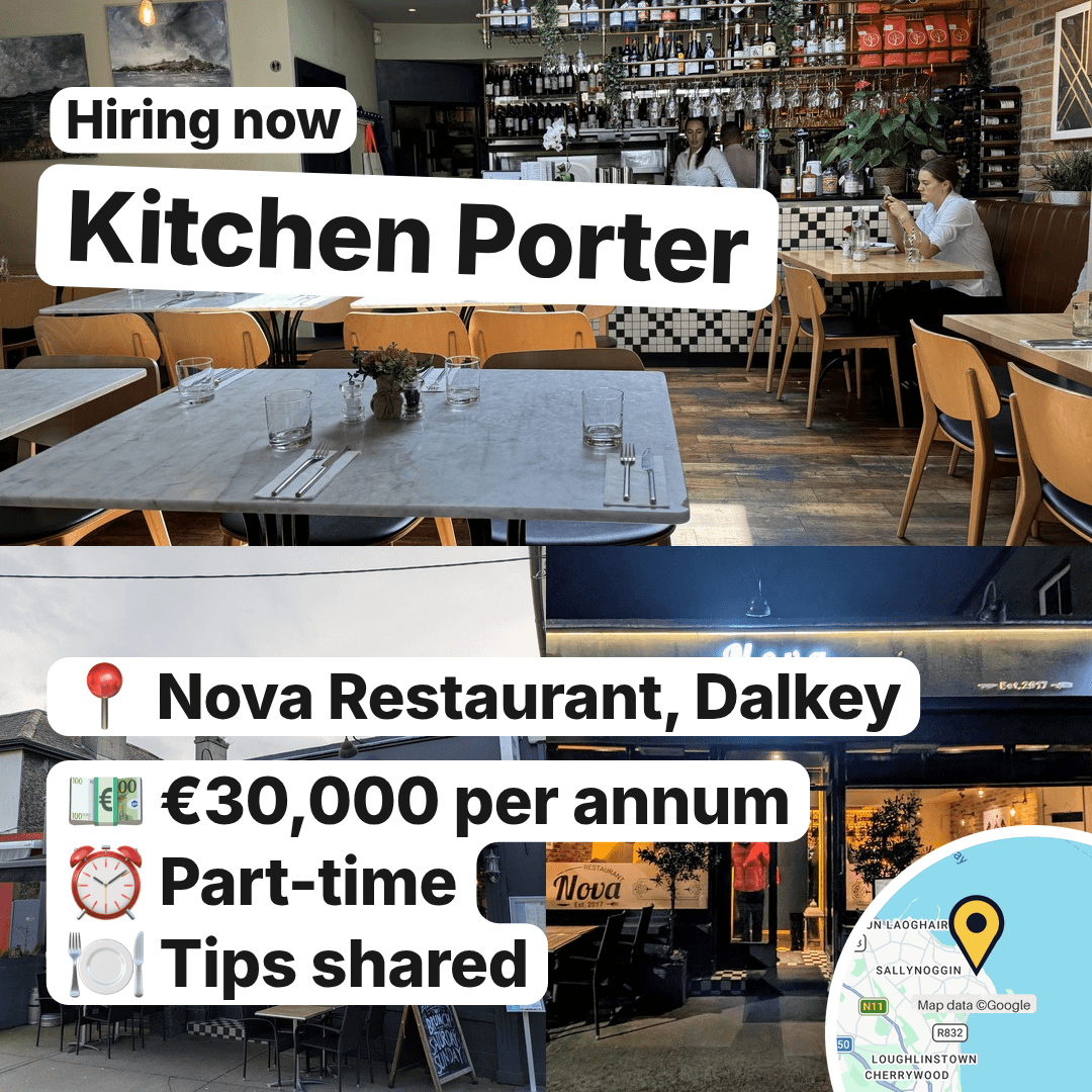Three Dublin Kitchens Are Hiring Porters, slide 4