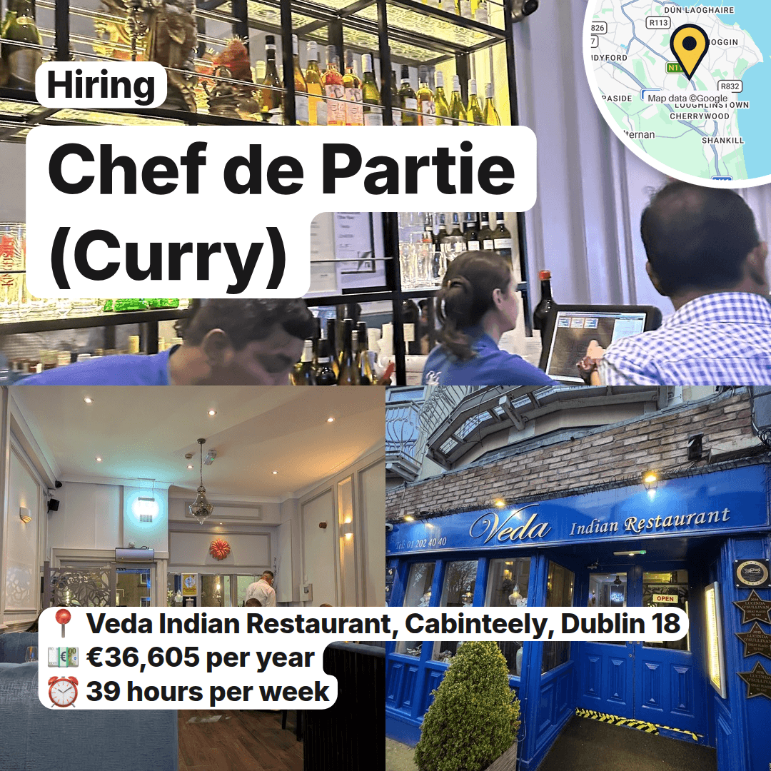 Three Indian Kitchens Are Hiring Across Dublin, slide 3