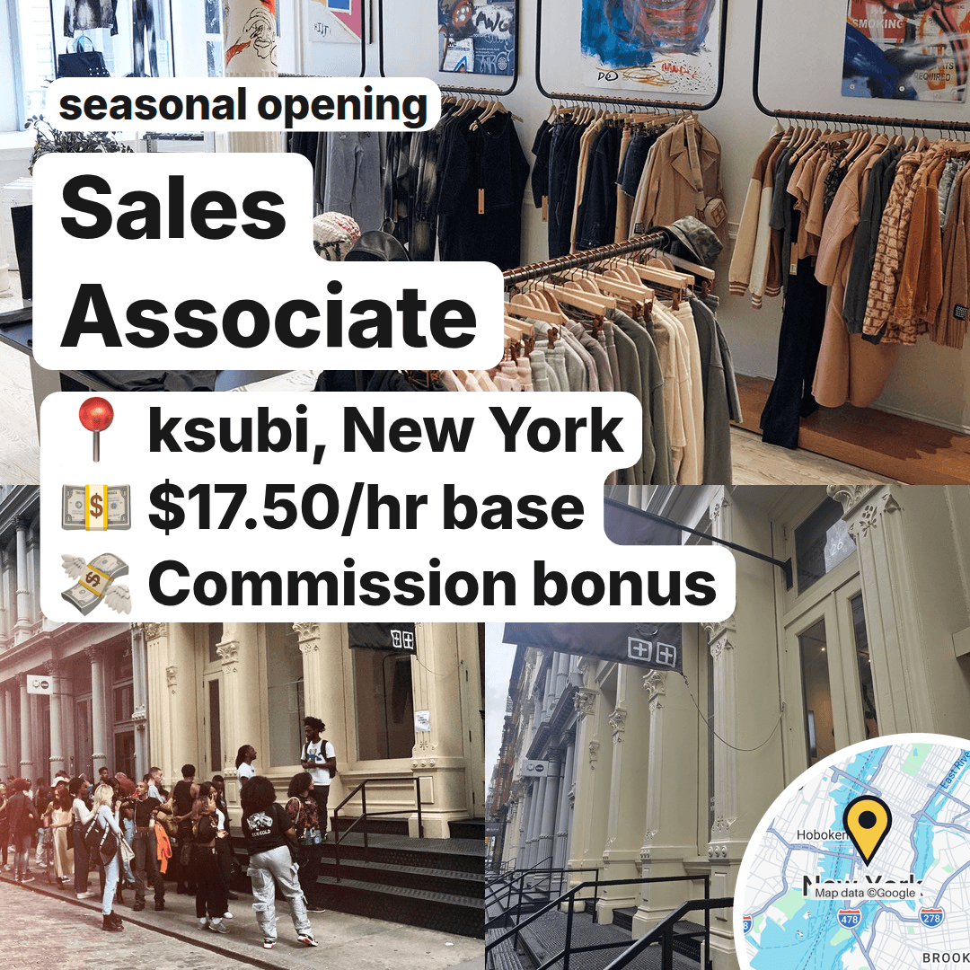 Four Seasonal Retail Jobs Open Across New York City, slide 4