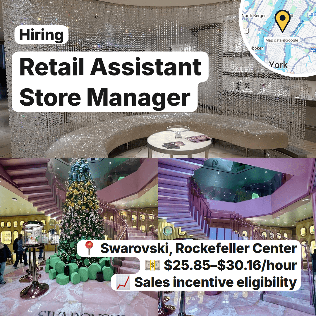 Three Retail Jobs Open at Rockefeller Center, slide 4