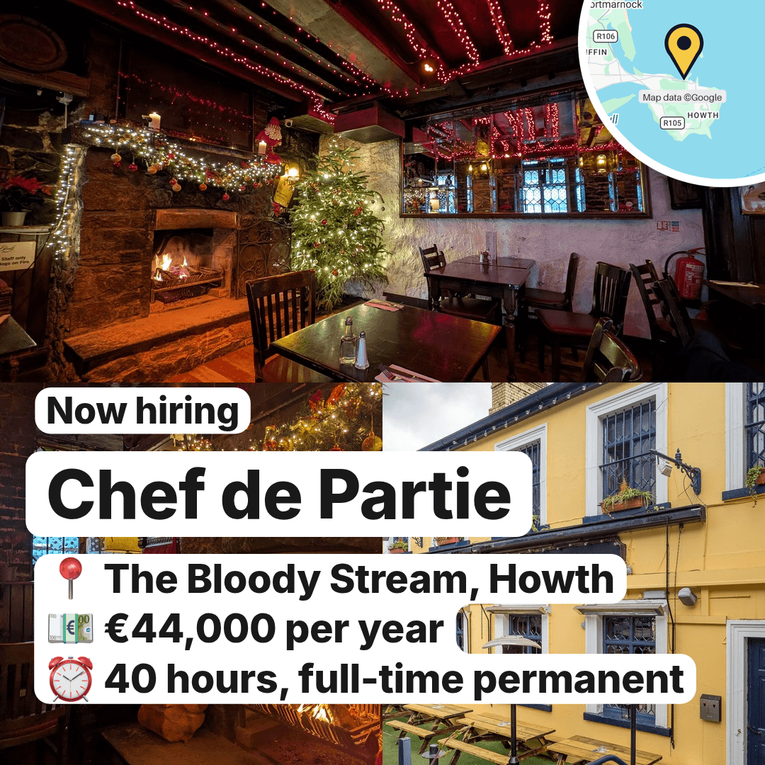 Seven Chef de Partie Roles Are Open Across Dublin, slide 3
