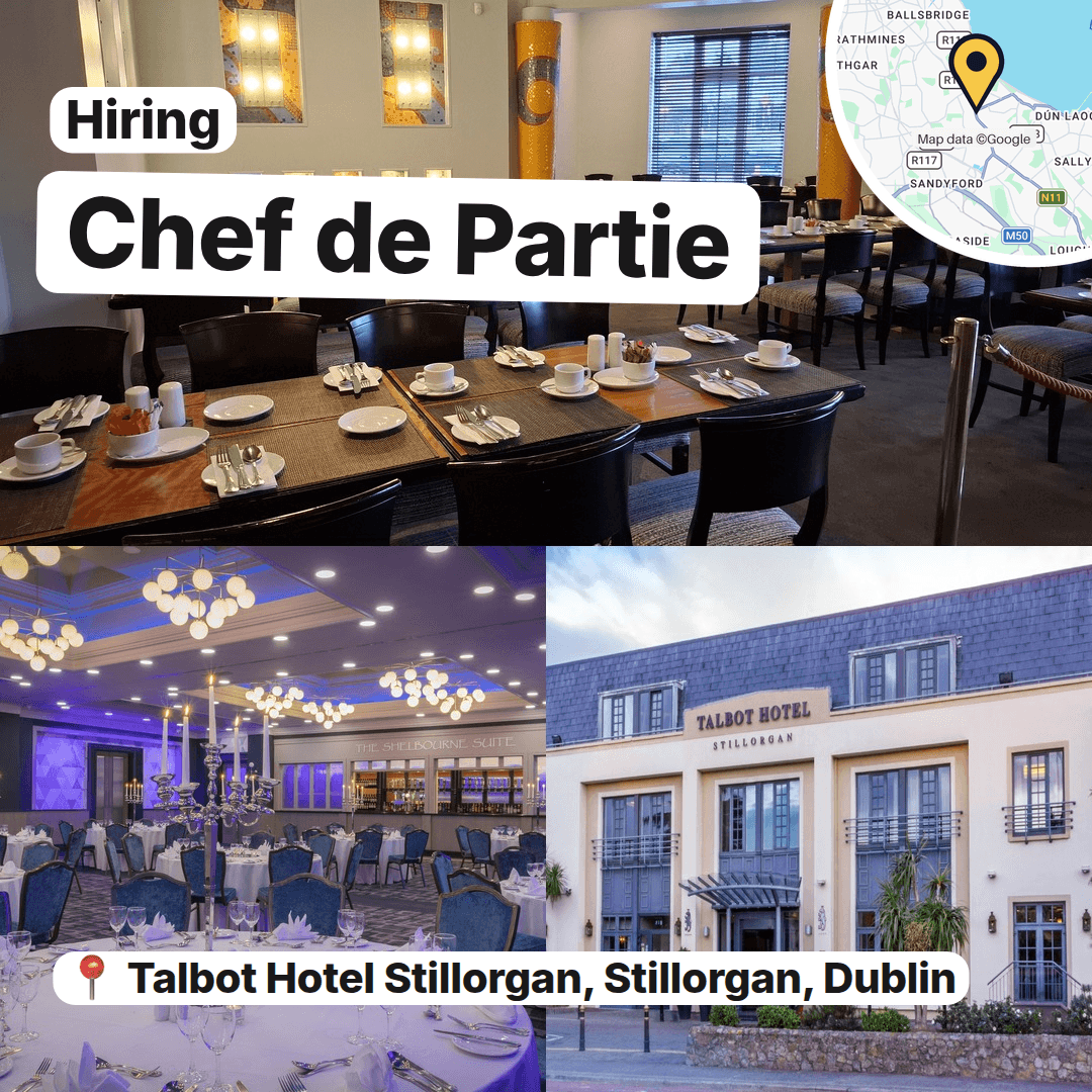 Seven Chef de Partie Roles Are Open Across Dublin, slide 8