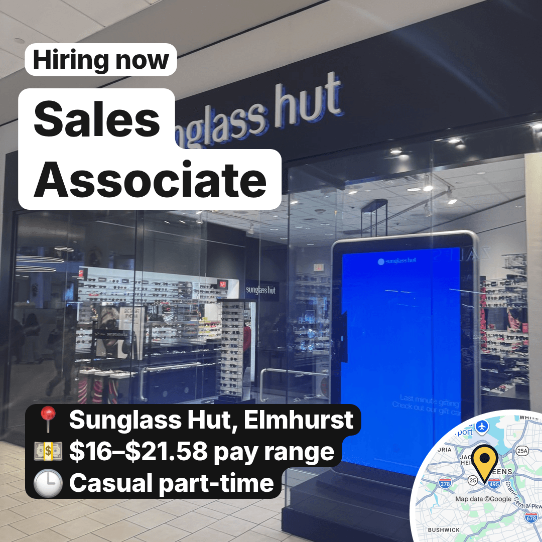 Three Eyewear Sales Jobs Open In Elmhurst, Brooklyn And The Bronx, slide 2