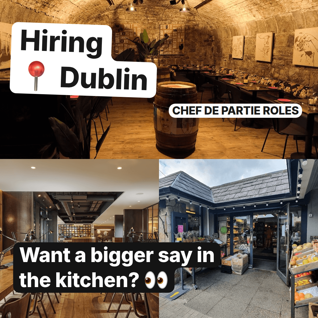 Three Chef De Partie Openings Across Dublin, slide 1