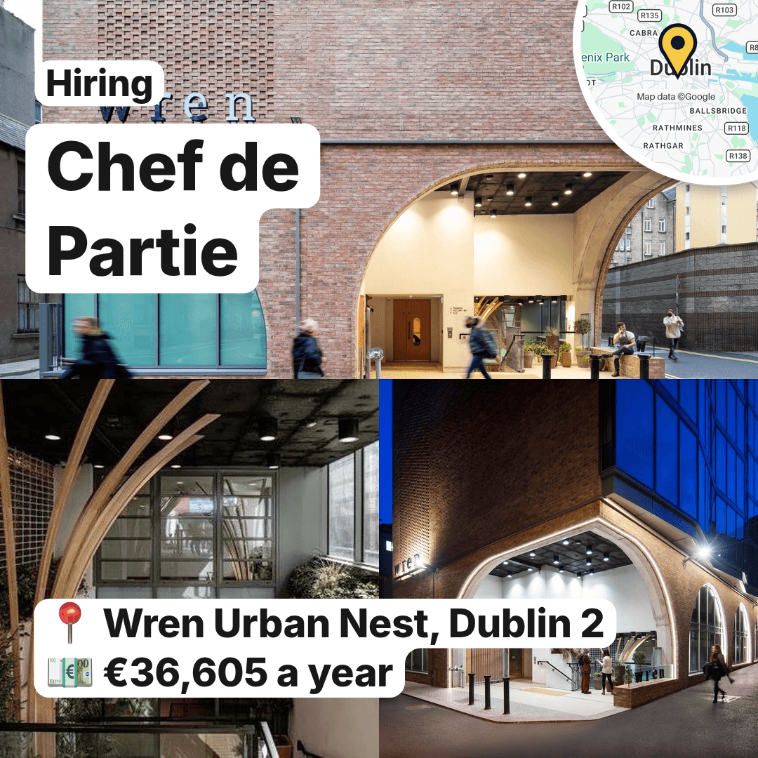 Seven Chef de Partie Roles Are Open Across Dublin, slide 4