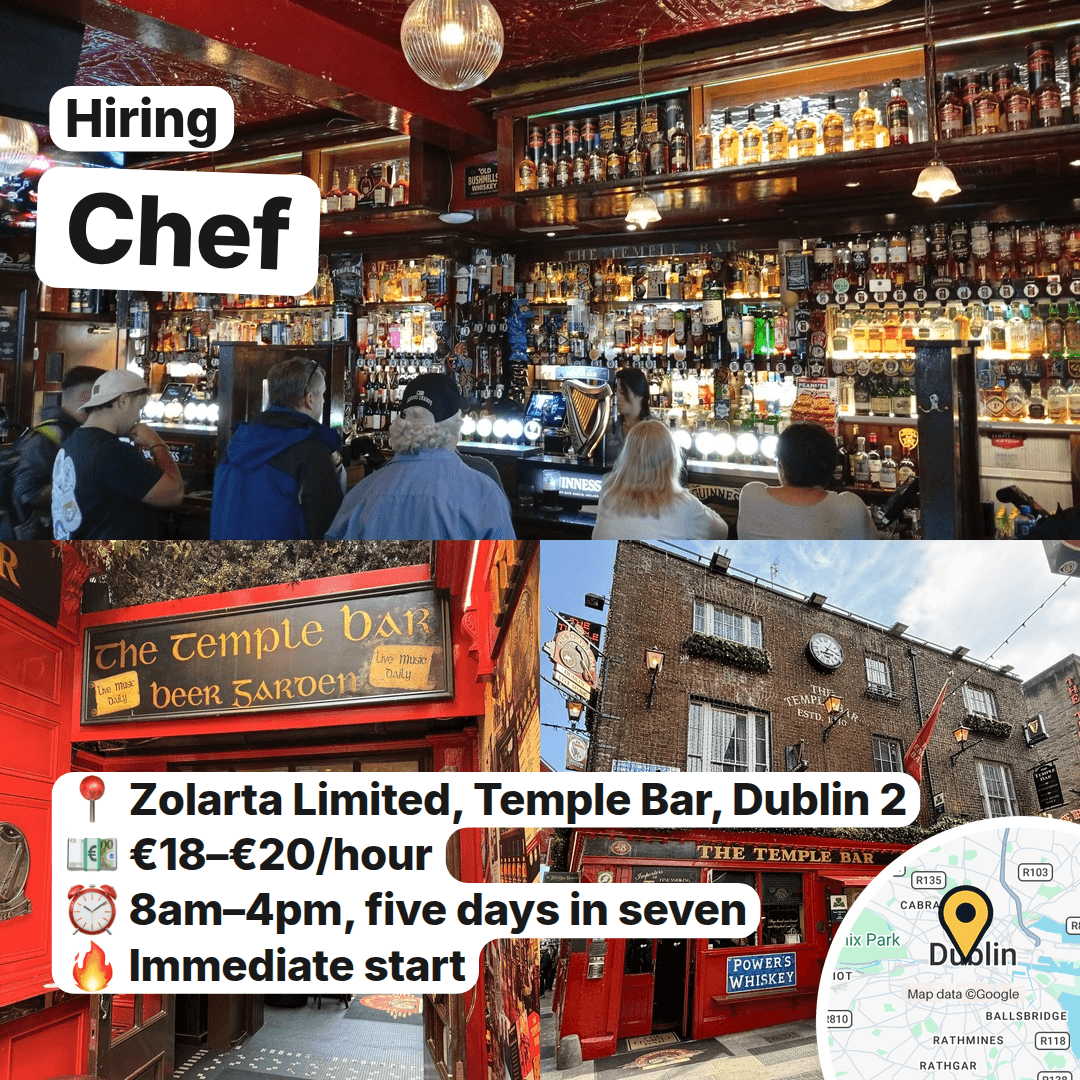 Three Hospitality Roles Offer Daytime Shifts Across Dublin, slide 4