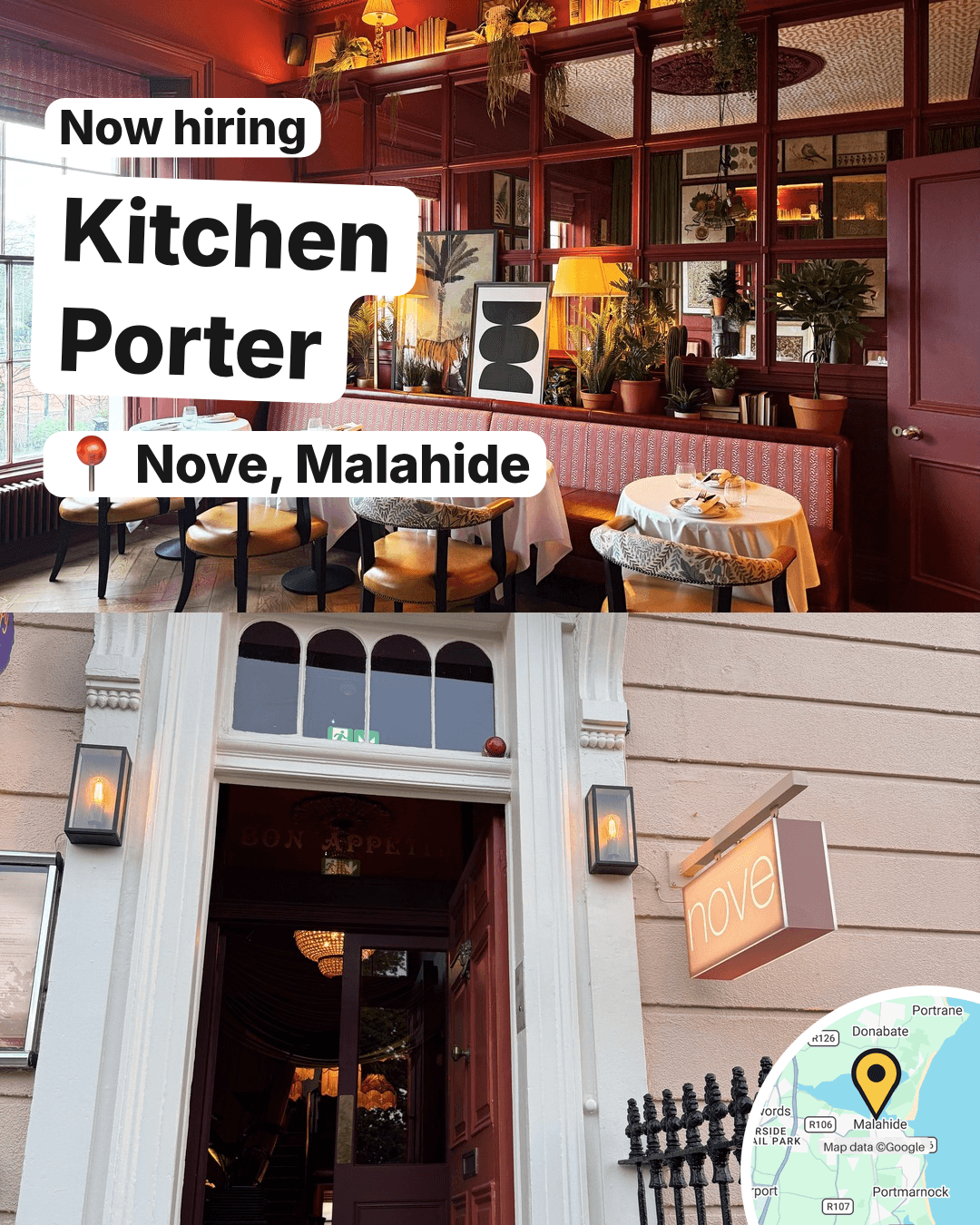 Three Kitchen Roles Open in Malahide and Glasthule, slide 2
