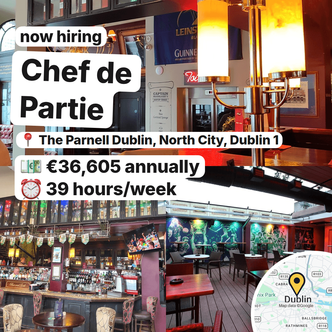 Three Kitchen Roles Open From Dublin 1 to Dublin 8, slide 4
