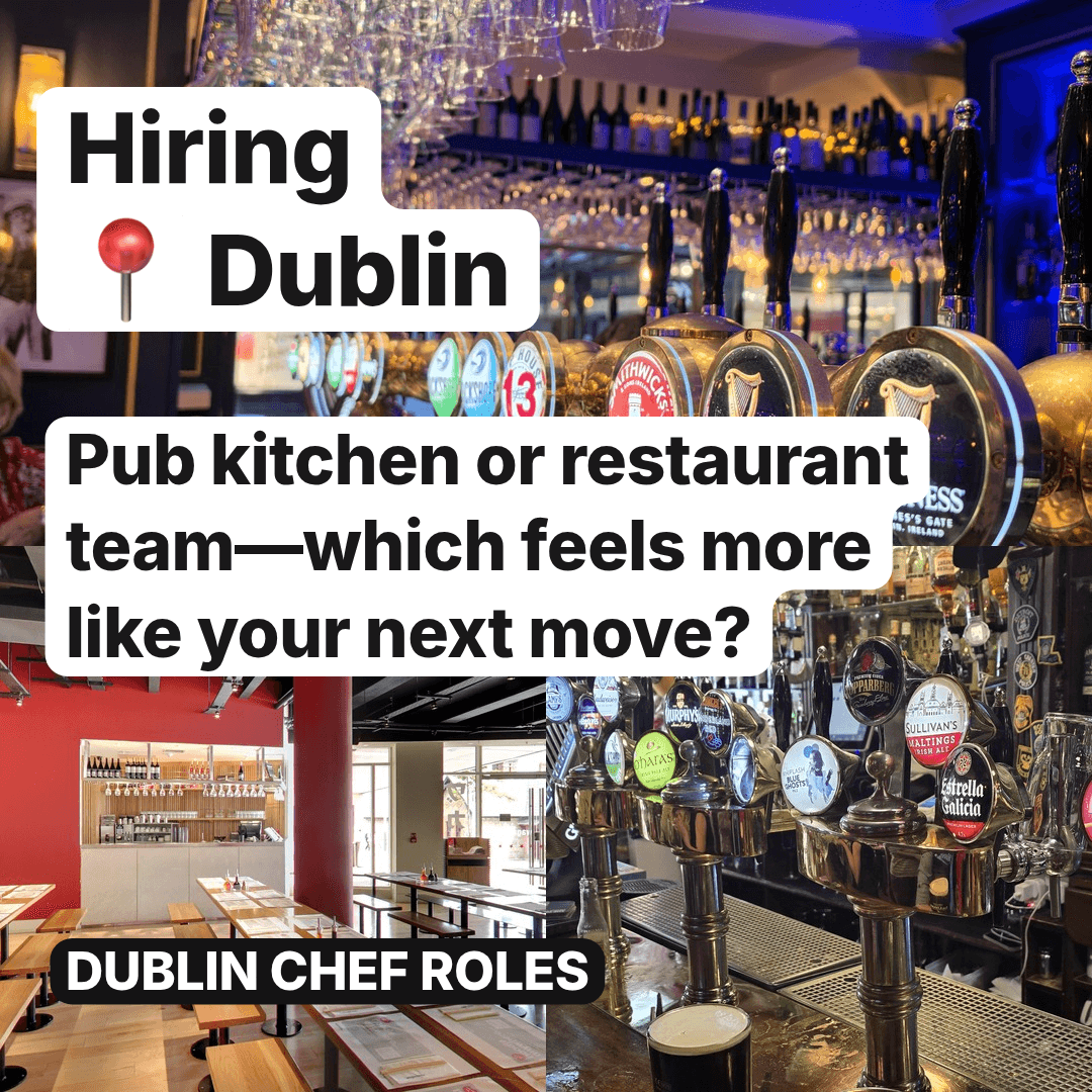 Three Chef Openings Across Dublin, slide 1