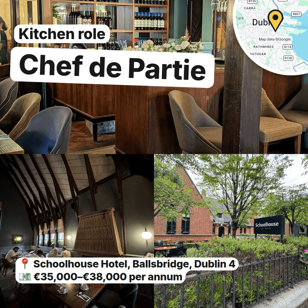 Three Hotel Kitchens Are Hiring Chefs Across Dublin, slide 4