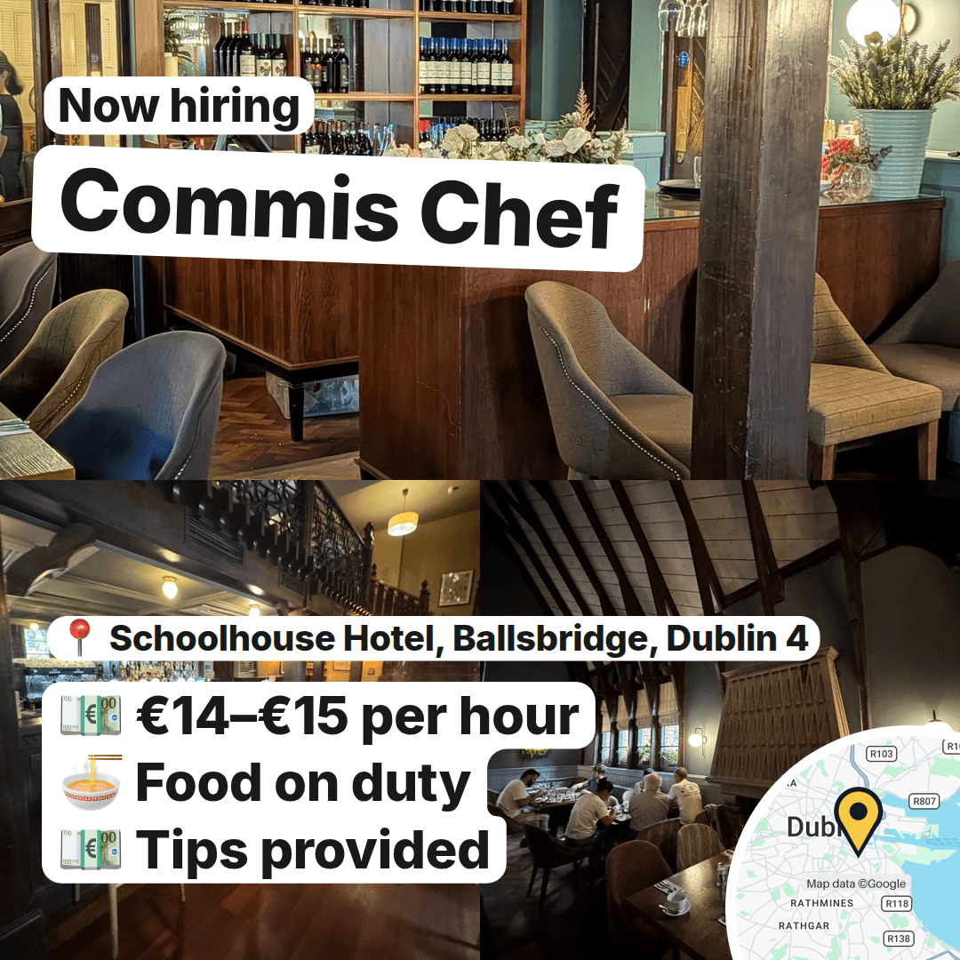 Three Hotel Kitchen Roles Are Open Across Dublin, slide 4