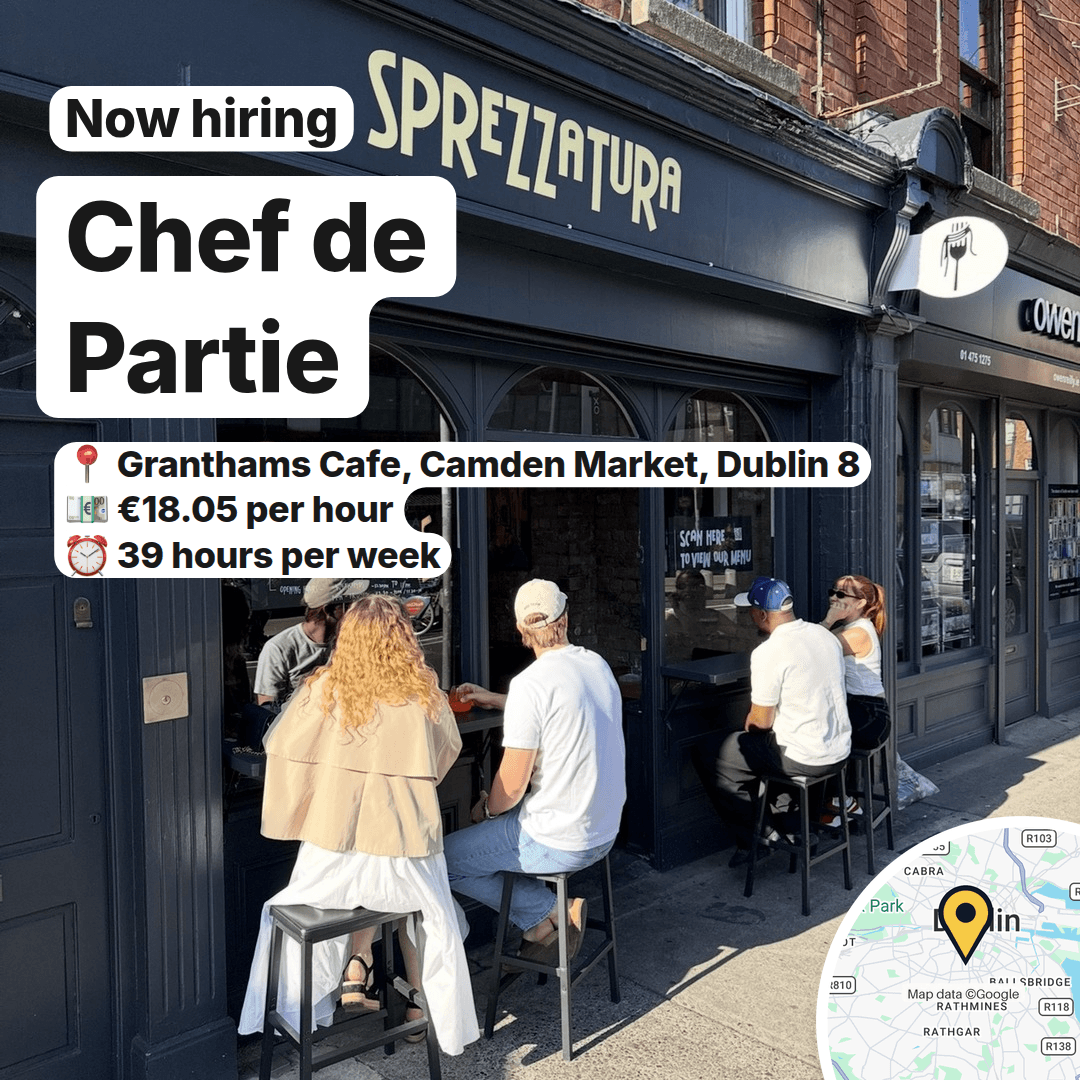 Seven Chef de Partie Roles Are Open Across Dublin, slide 6