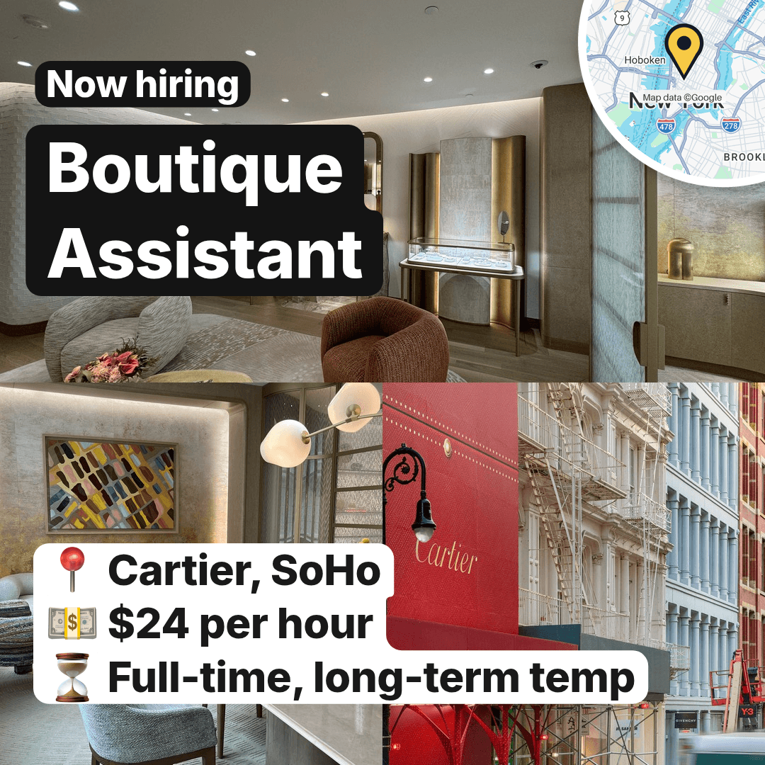 Three Retail Roles Open in New York City, slide 4
