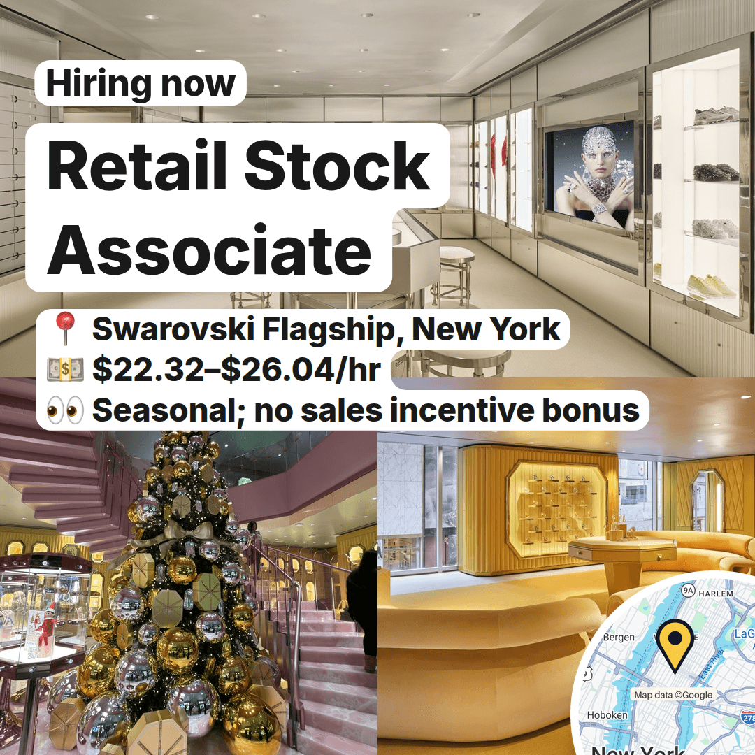 Three Seasonal Retail Jobs Open Across New York City, slide 2