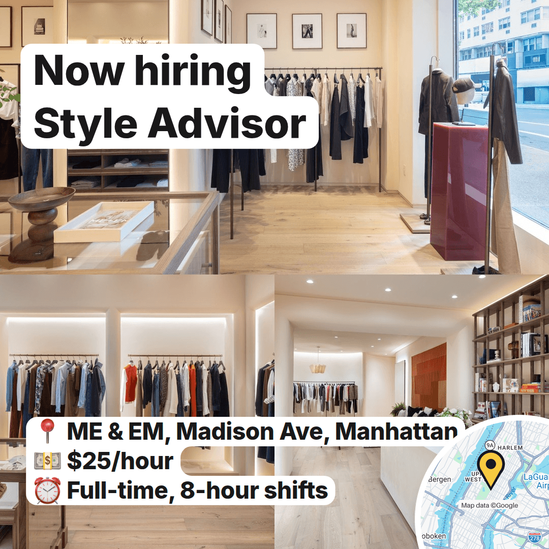 Five Fashion Retail Sales Roles Open Across Manhattan, slide 4