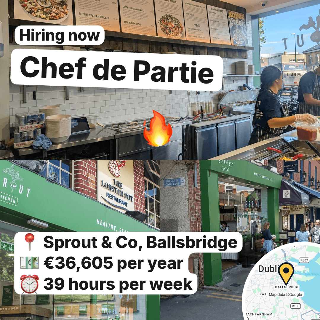 Three Kitchen Roles Open From Dublin 1 to Dublin 8, slide 3