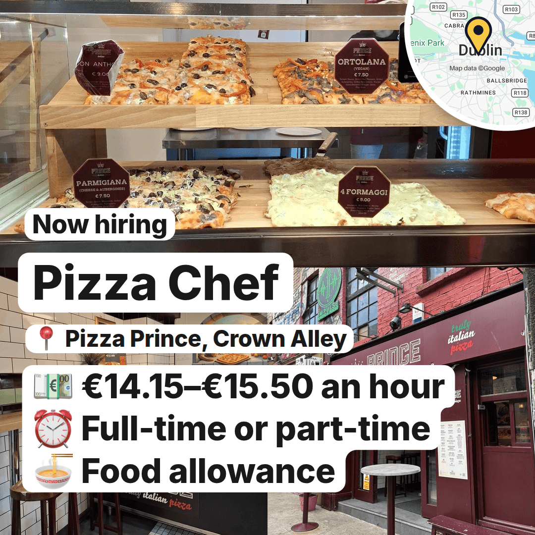 Four Pizza Chef Roles Open Across Dublin, slide 5