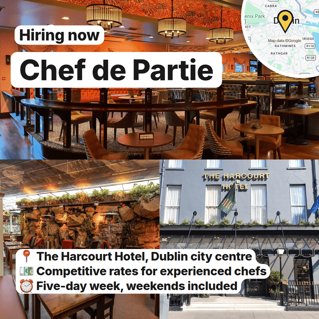 Seven Chef de Partie Roles Are Open Across Dublin, slide 7