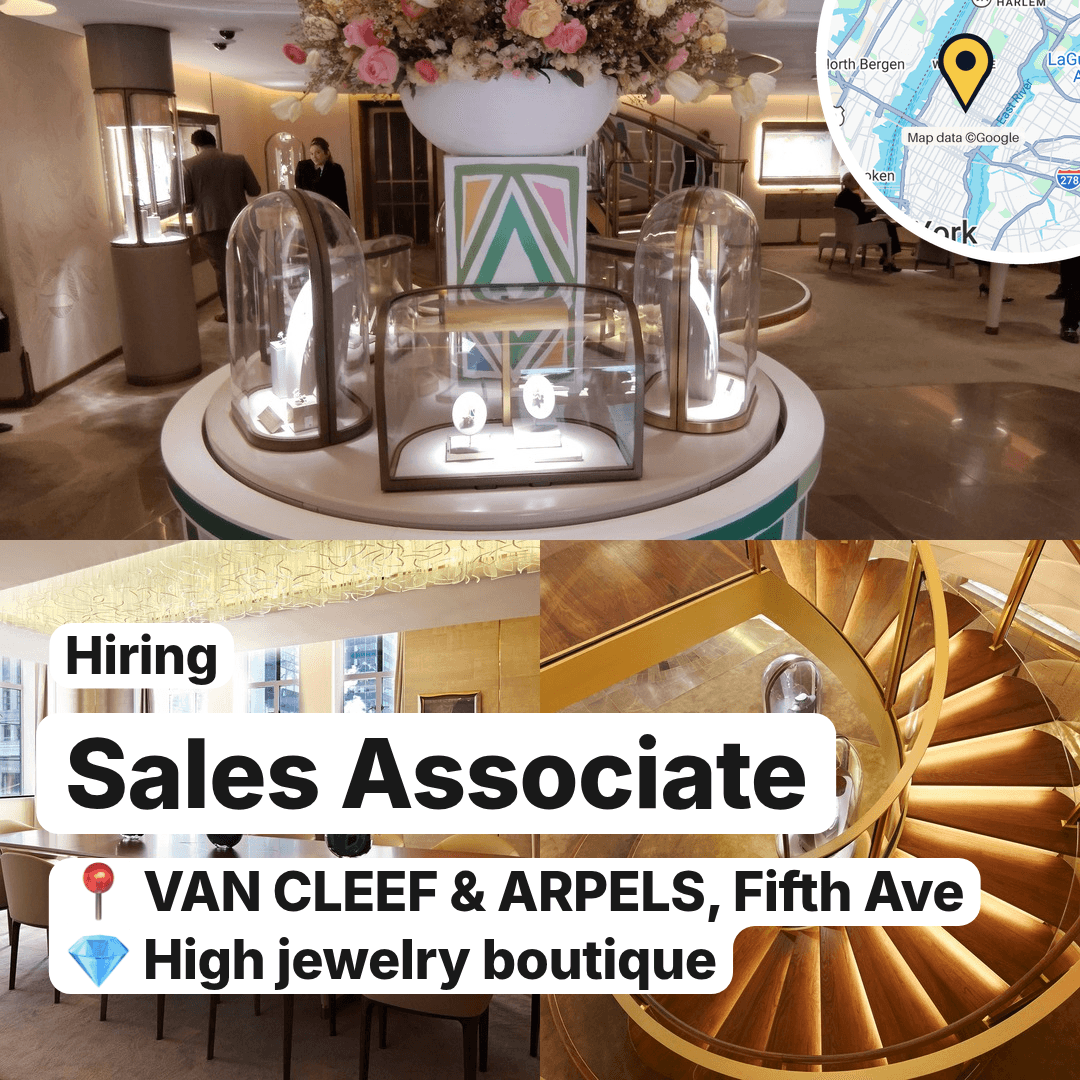 Five Fashion Retail Sales Roles Open Across Manhattan, slide 6