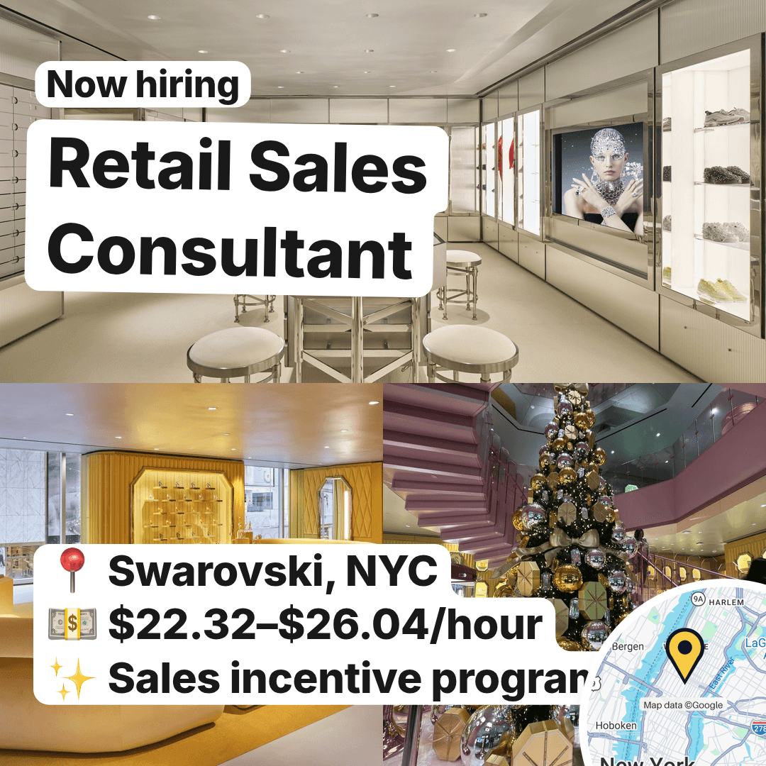 Four Jewelry Retail Roles Are Hiring Across New York City, slide 4
