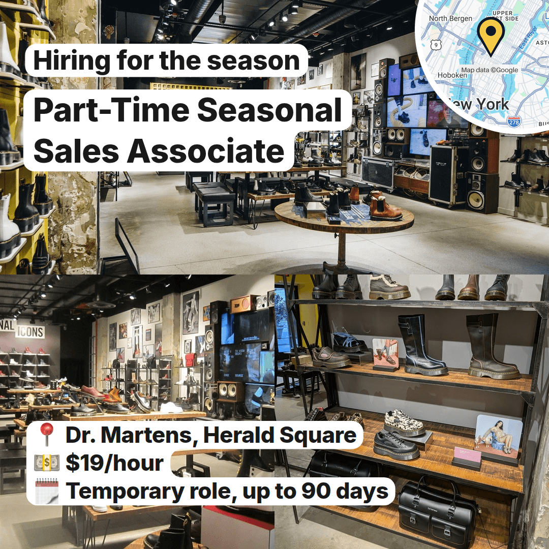 Three Footwear Sales Roles Are Open Across New York City, slide 4