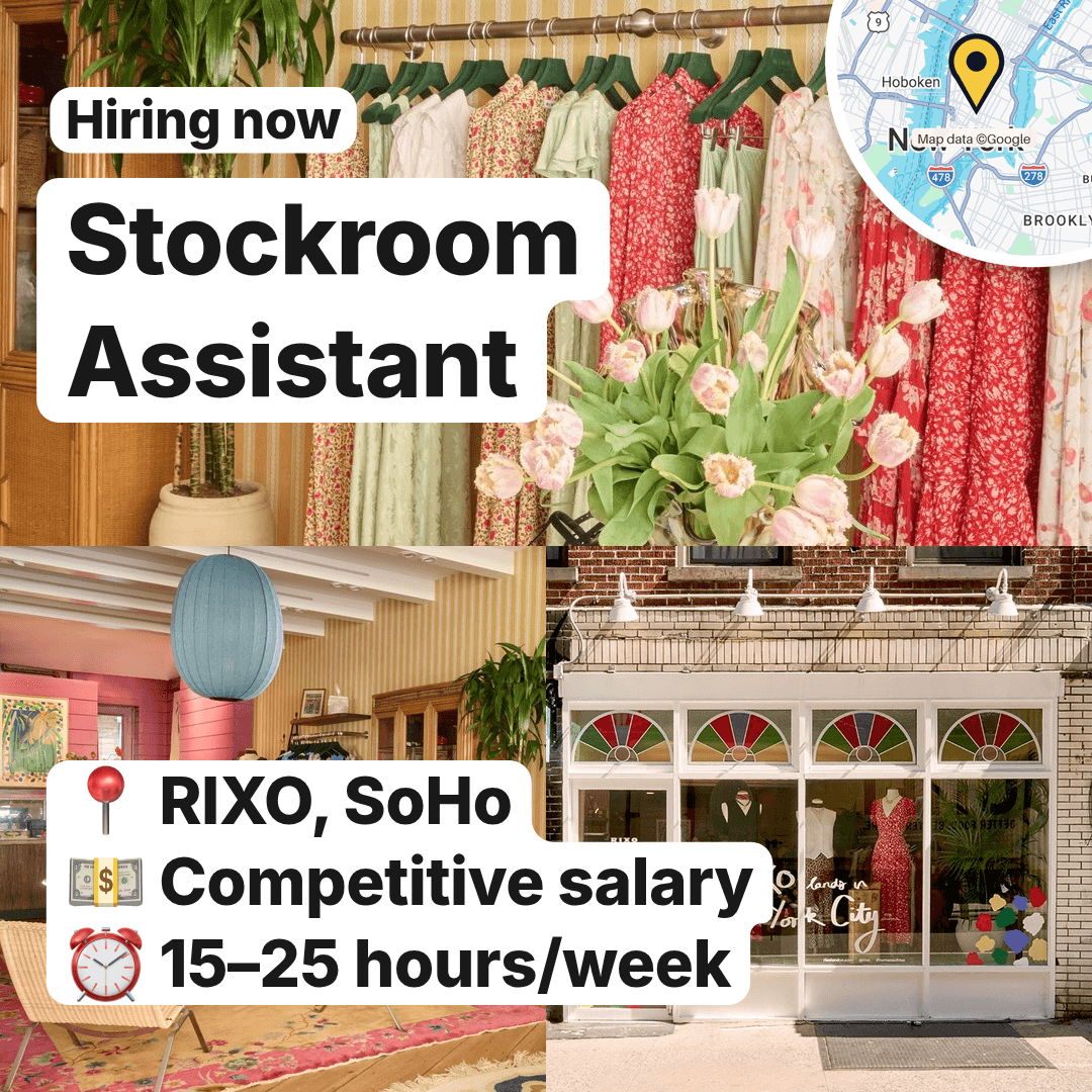 Three Stockroom Roles Are Hiring Across Manhattan, slide 4