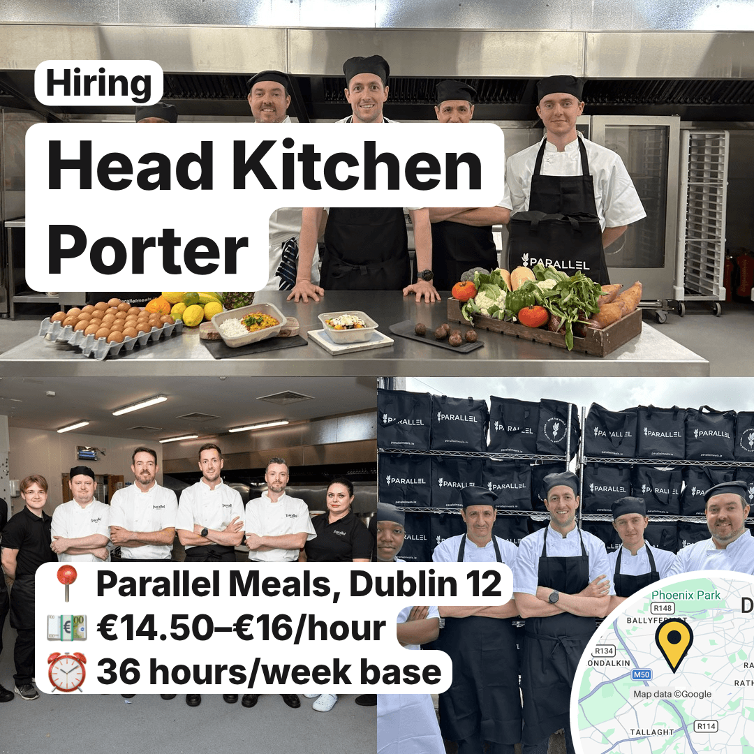 Three Dublin Kitchens Are Hiring Porters, slide 3