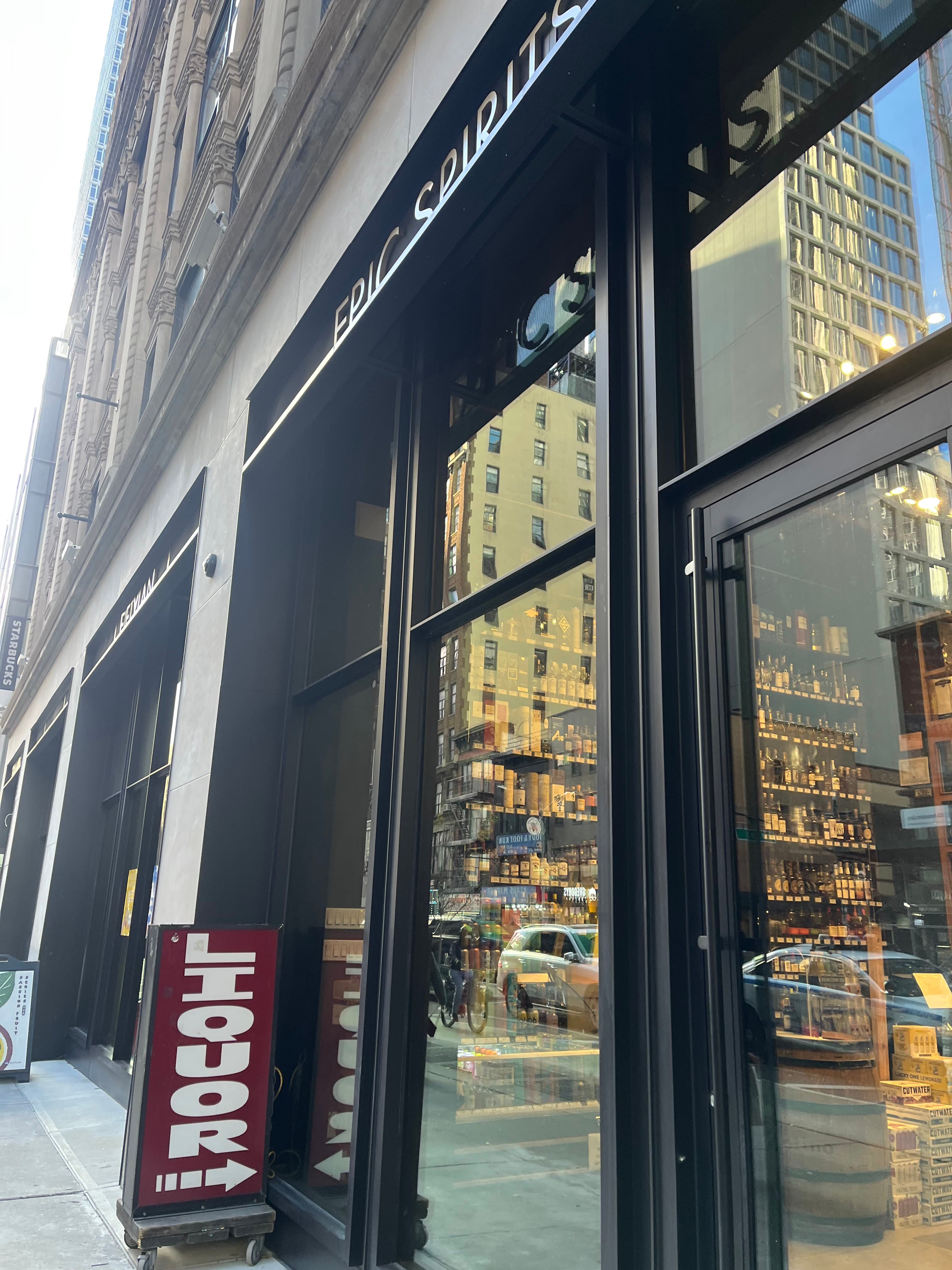 STREETFRONT ENTRANCE