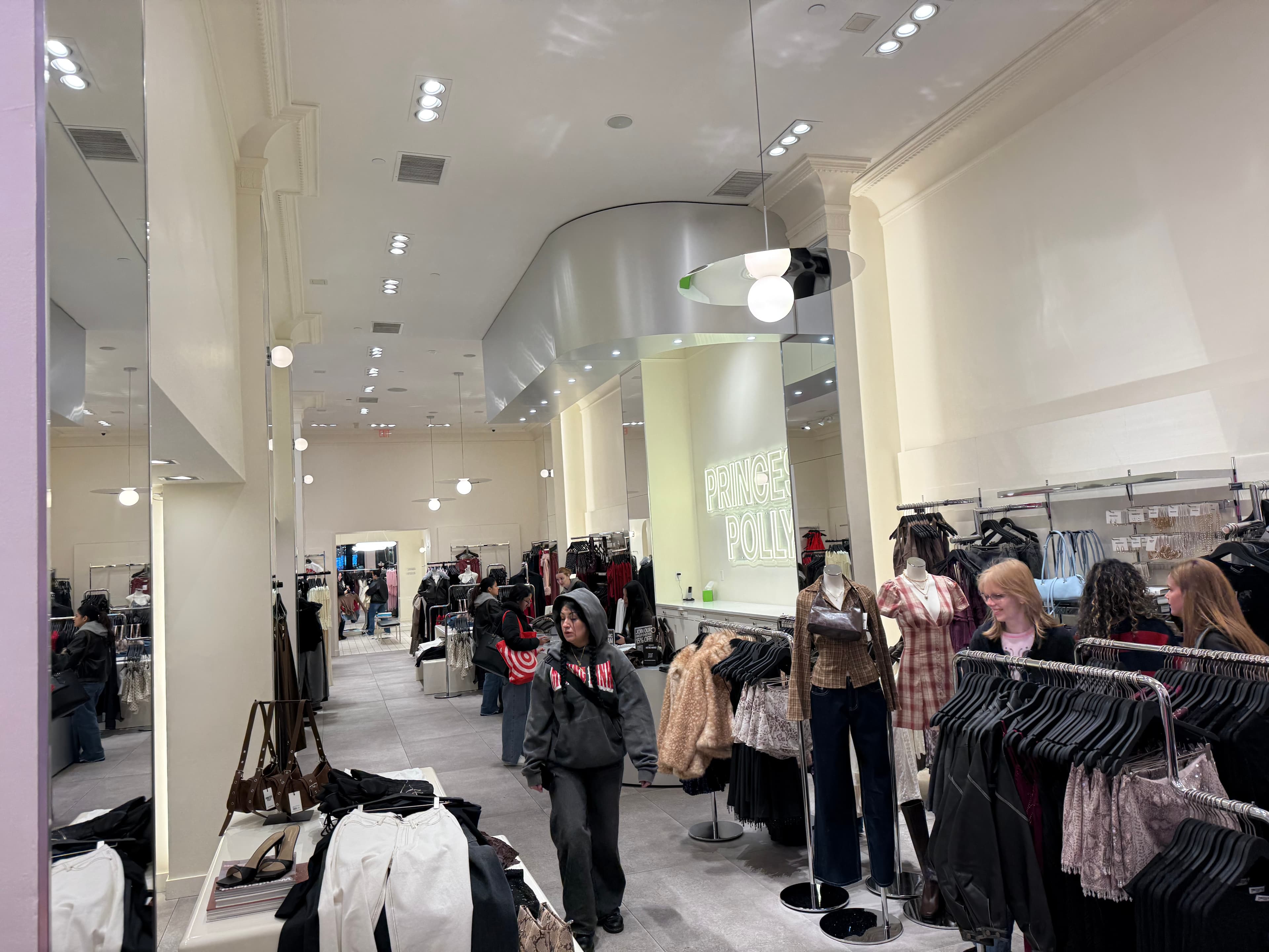 BUSY SALES FLOOR