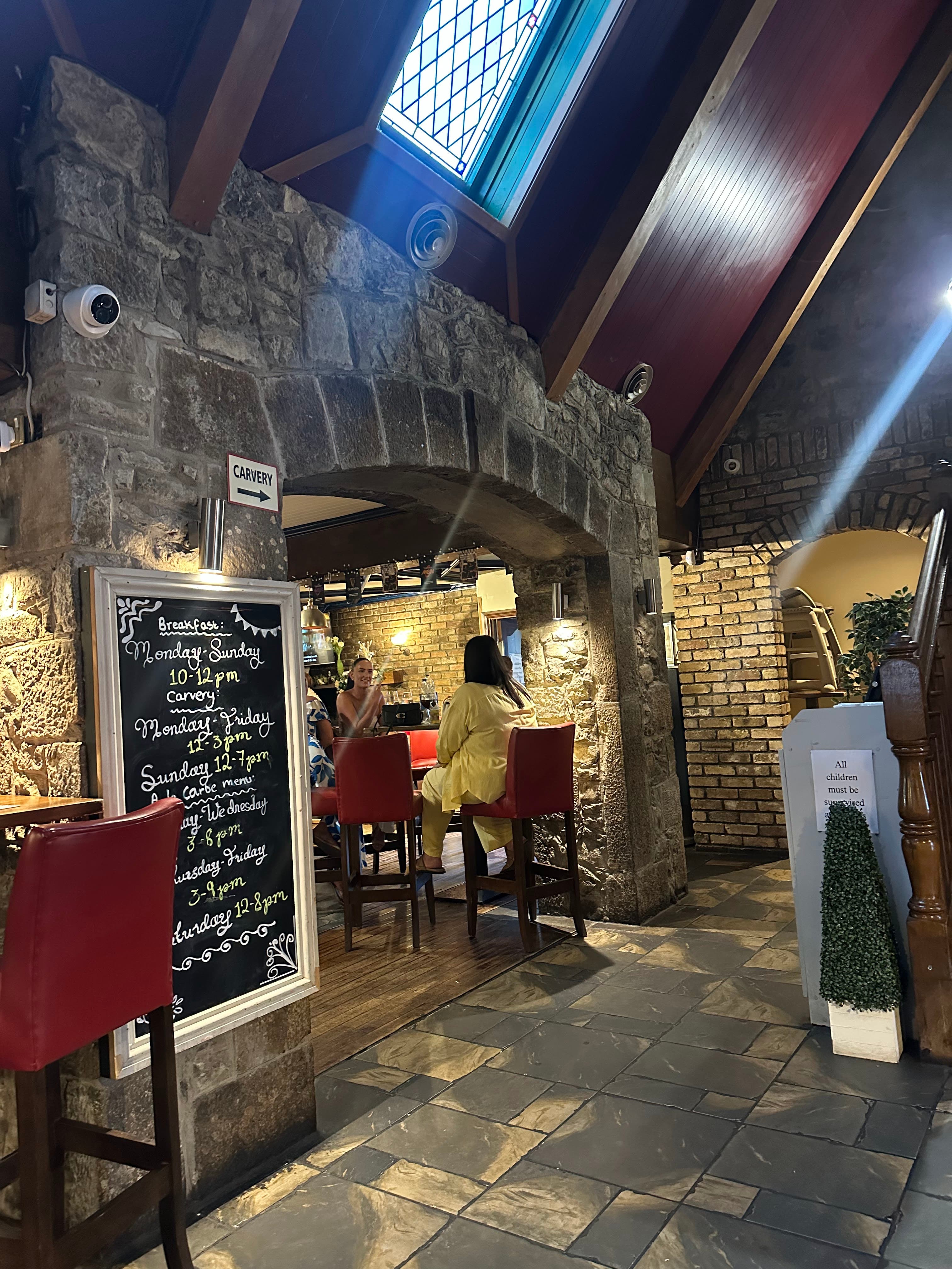 THE DINING AREA