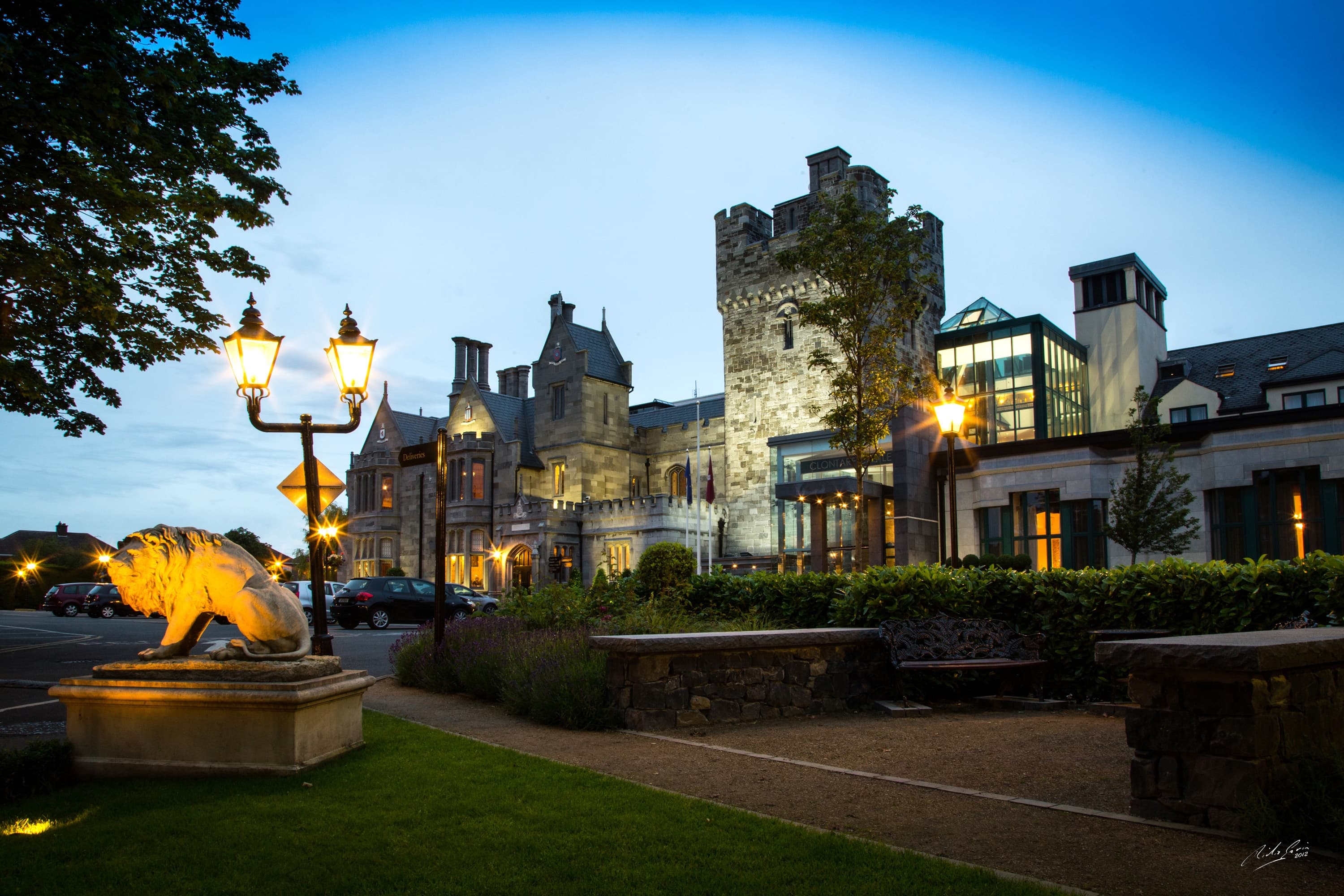 CASTLE AT DUSK