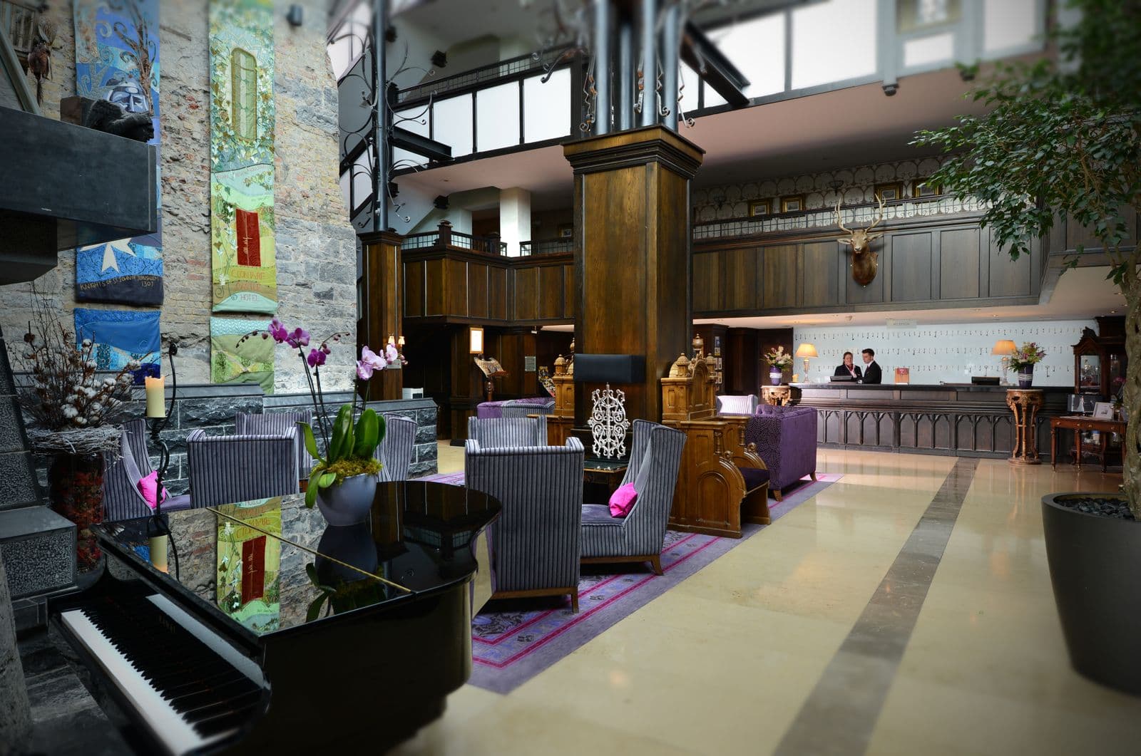 THE HOTEL LOBBY