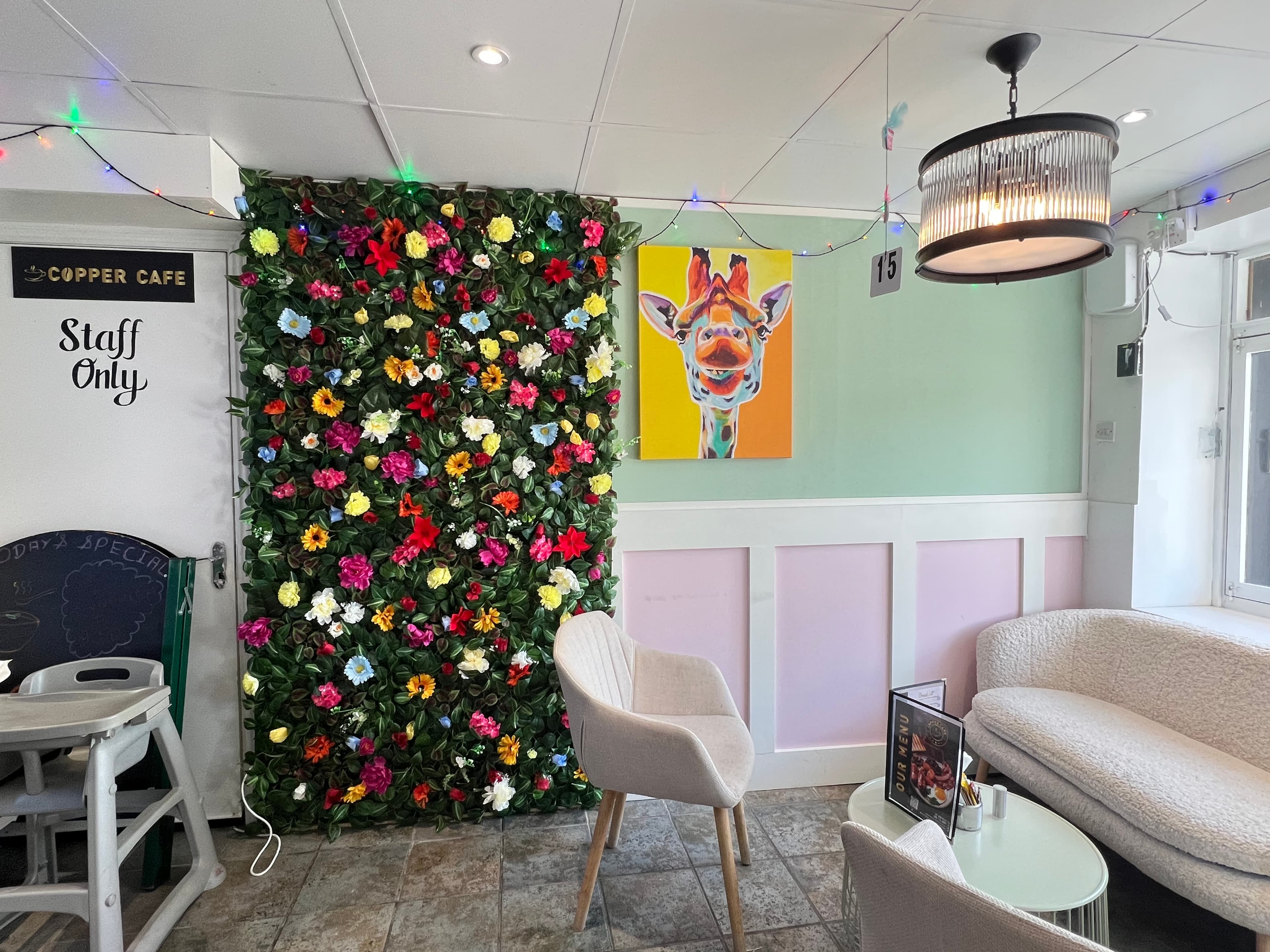 THE CAFE INTERIOR
